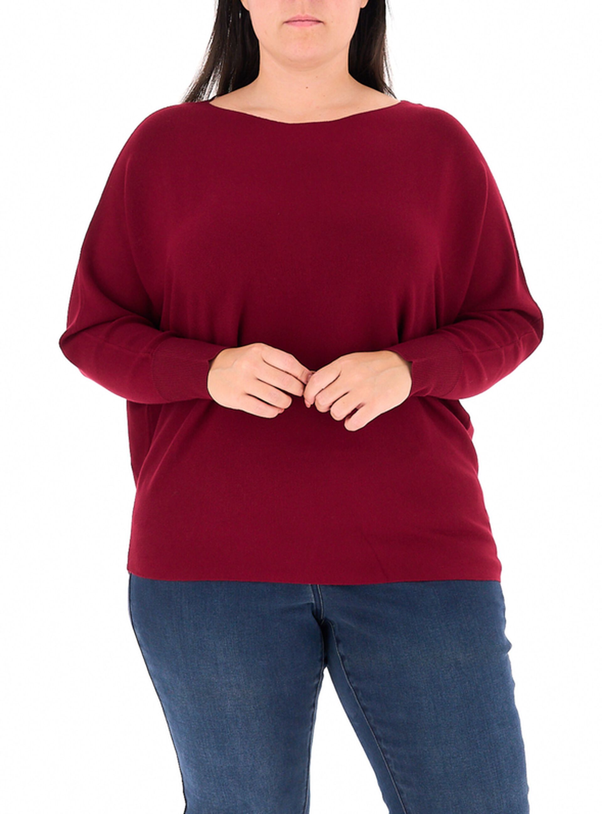 Maglione a barchetta