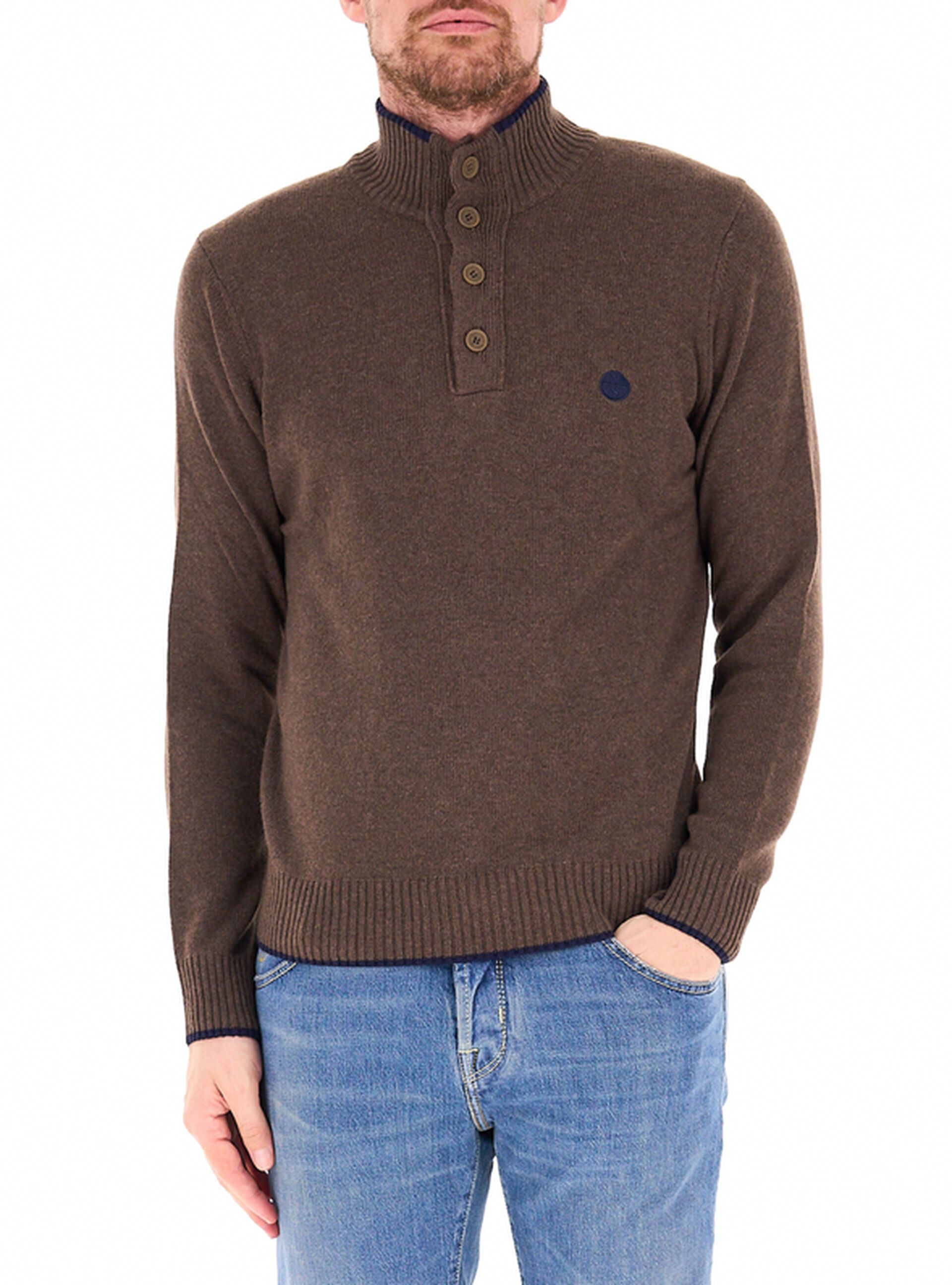 Maglione misto lana
