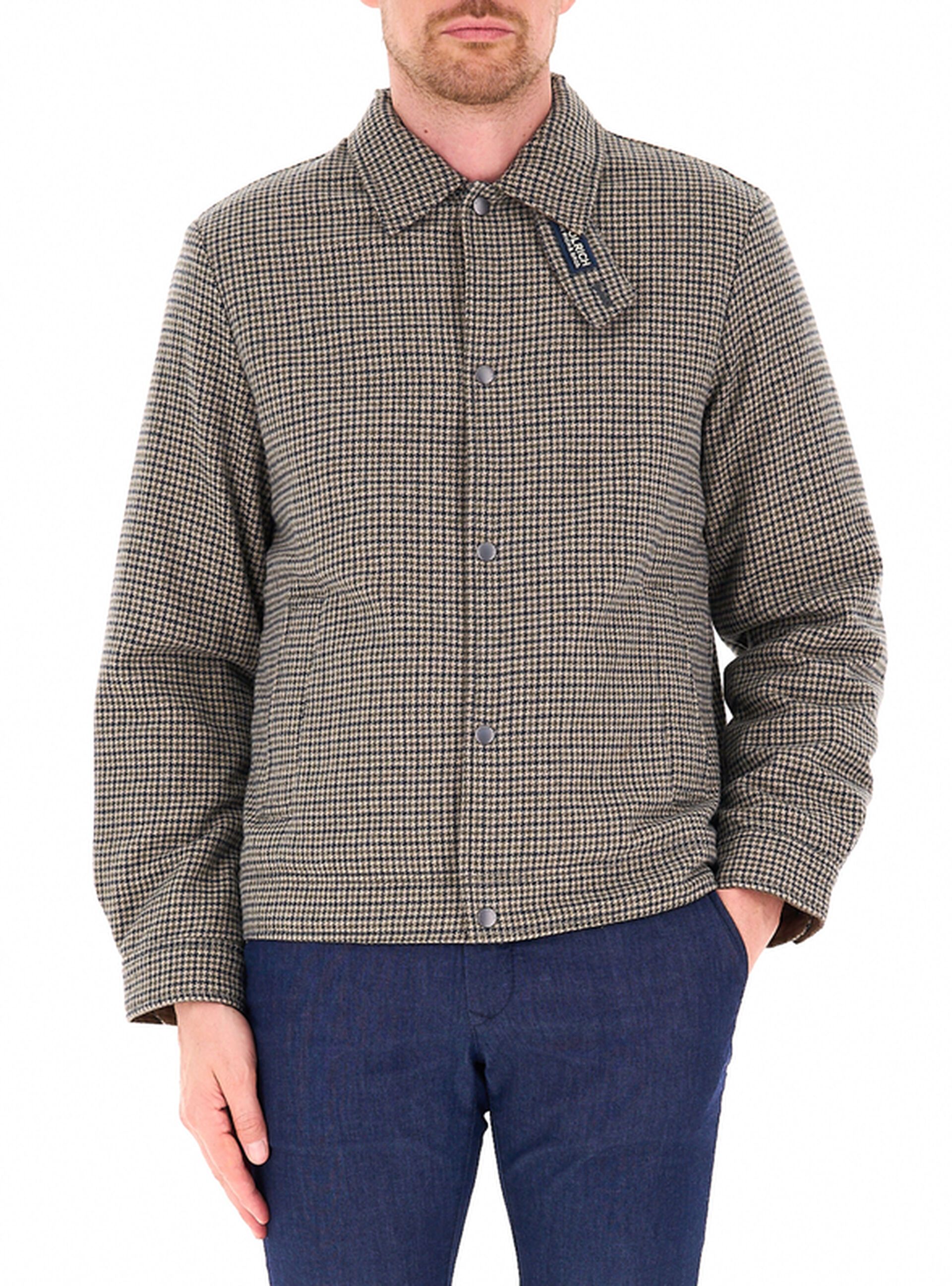 Giubbino Wool Check Keating