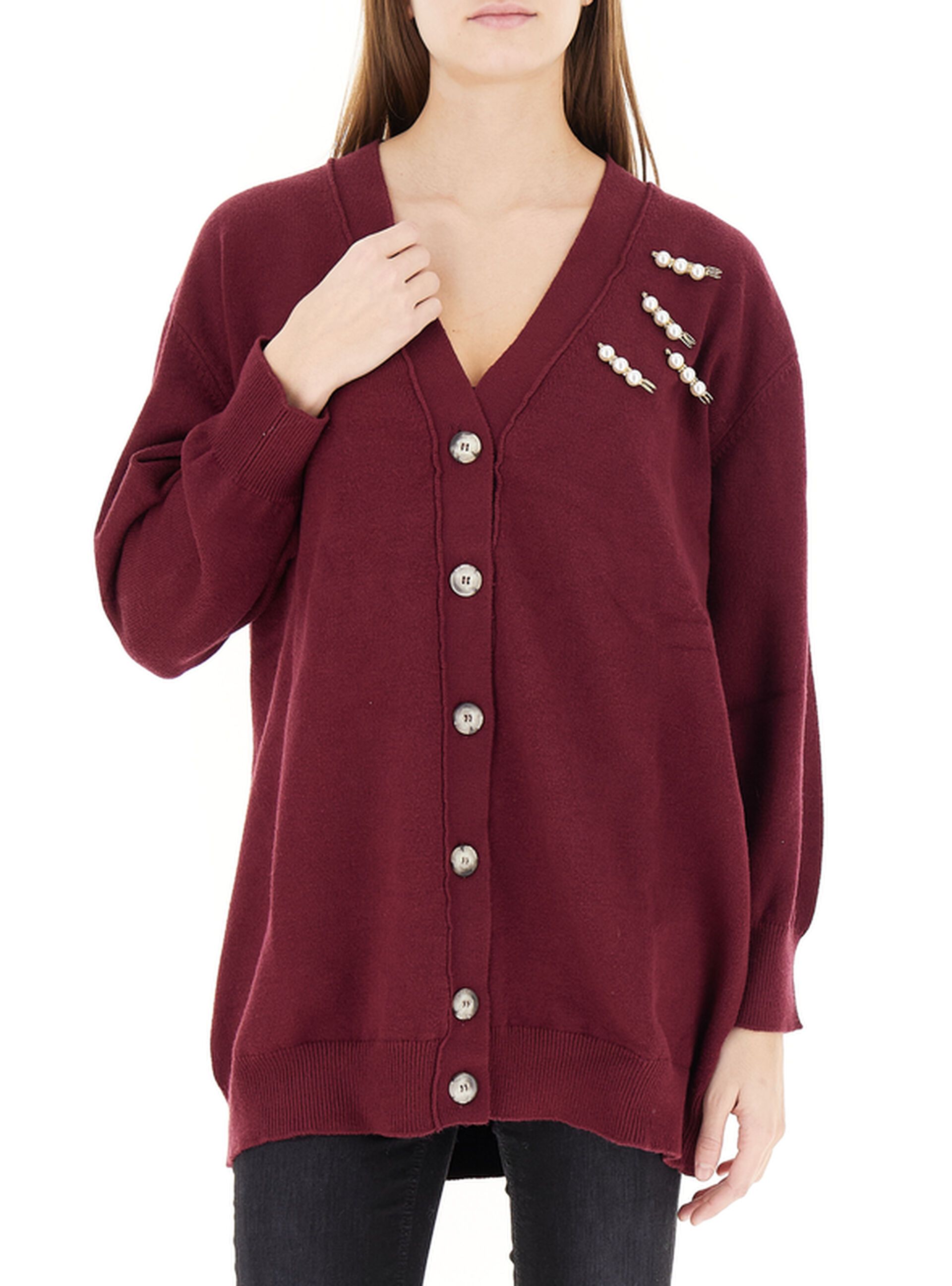 Cardigan scollo V