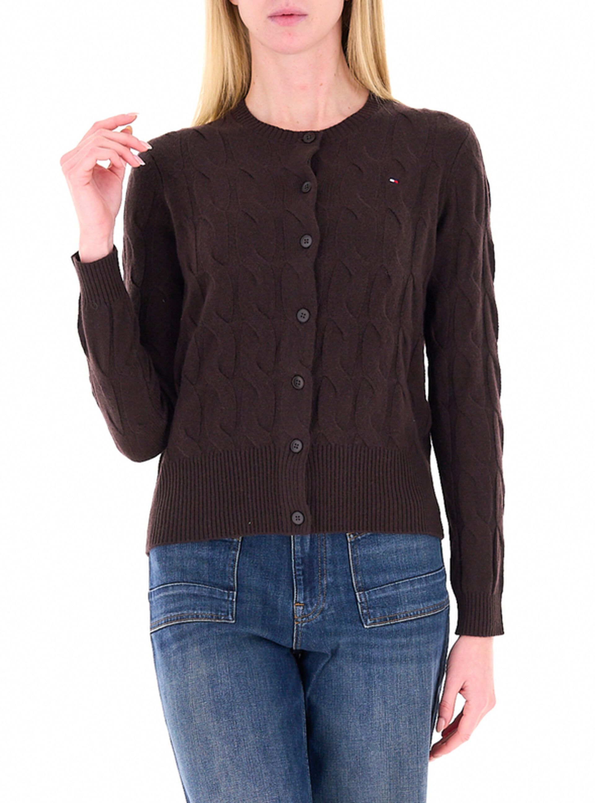 Cardigan in lana