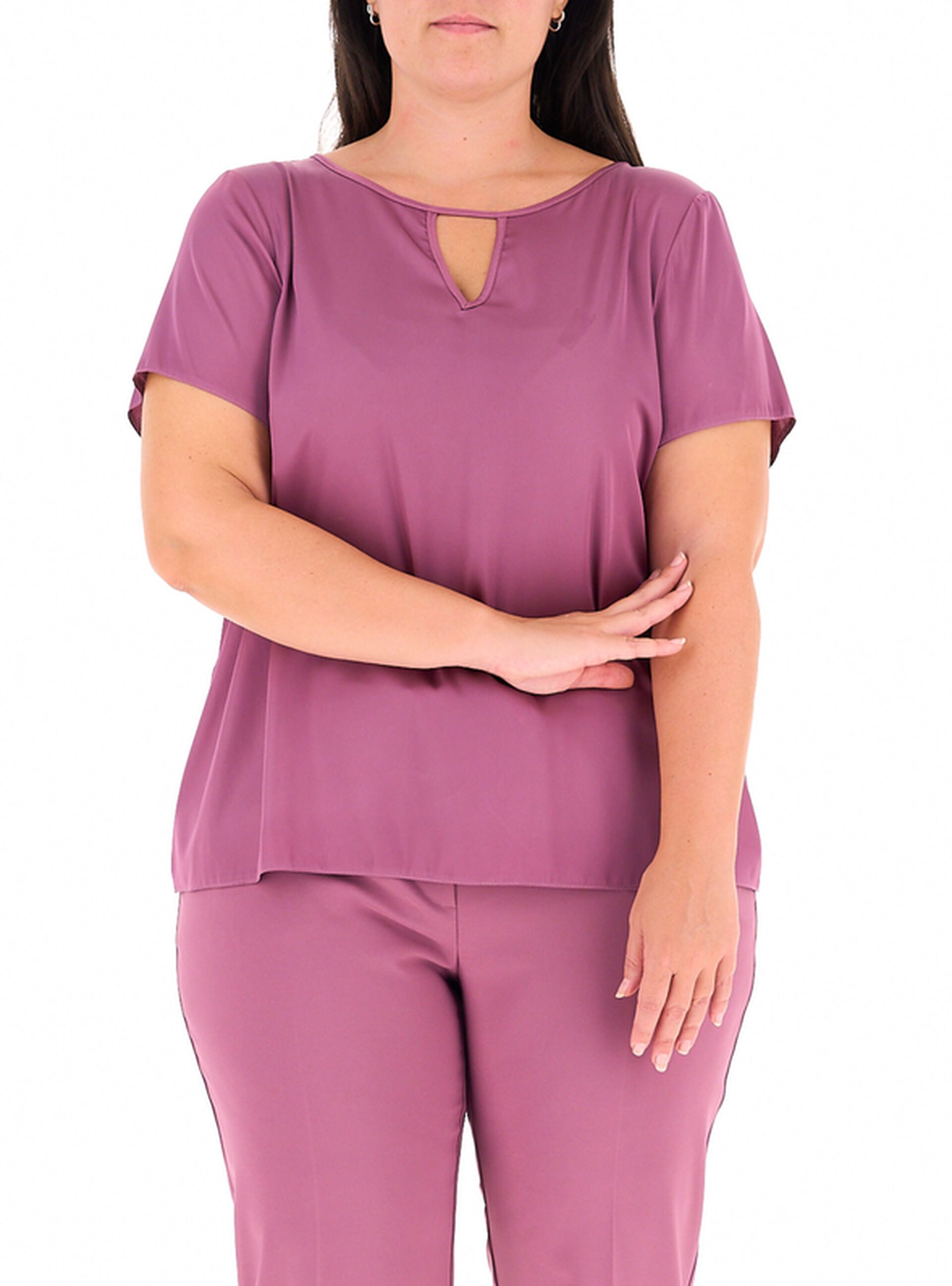 Blusa in satin