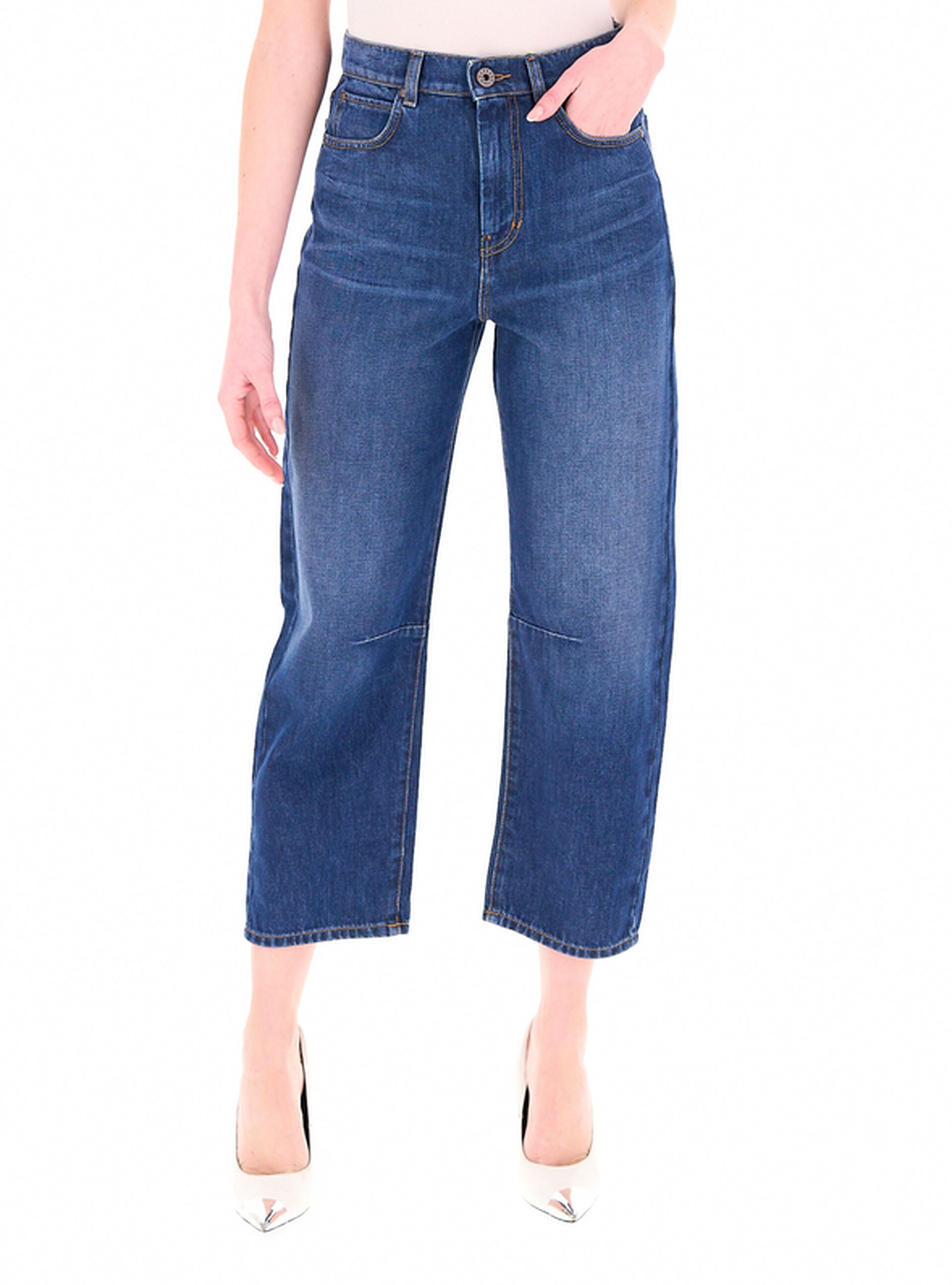 Jeans barrel fit