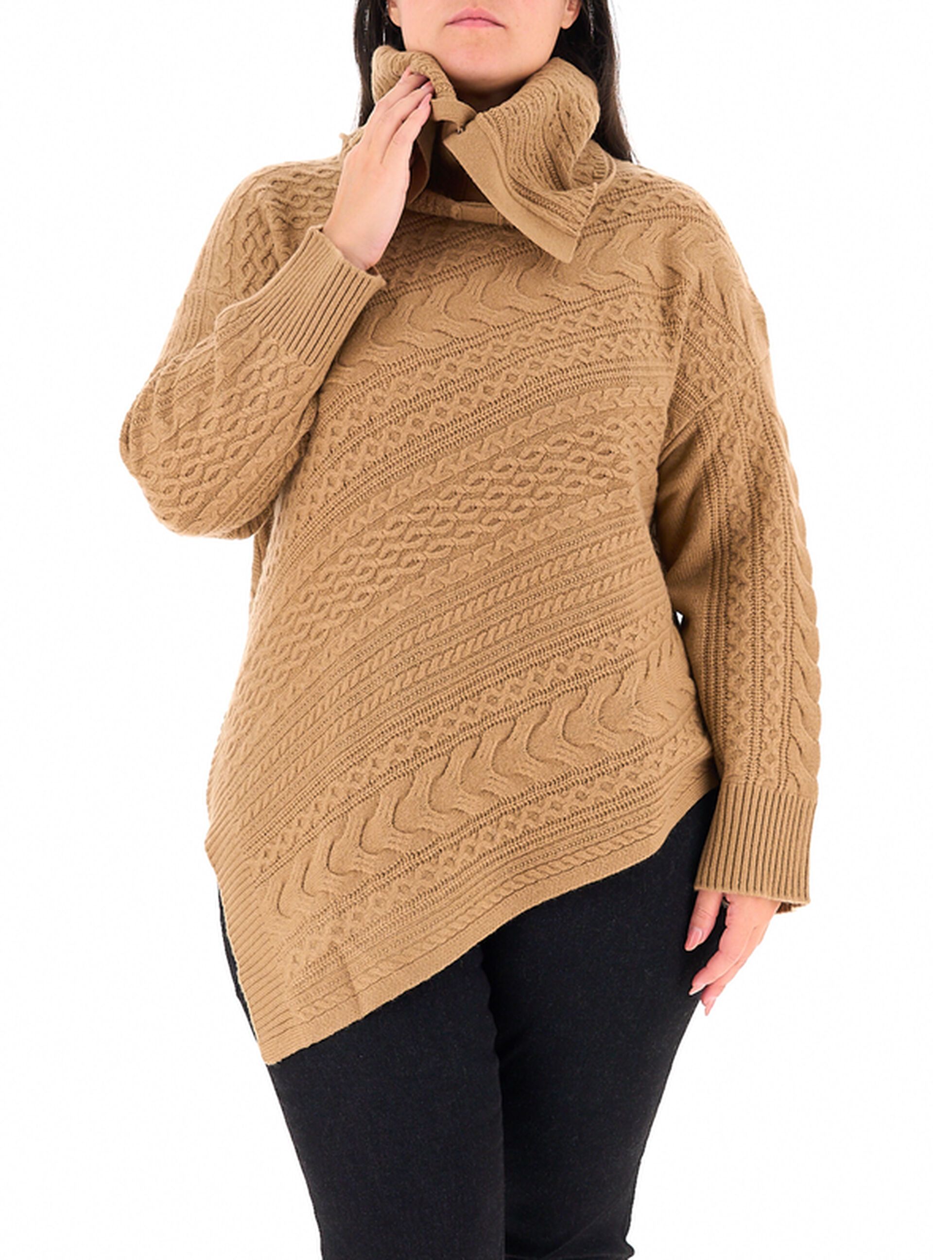 Maglione con collo