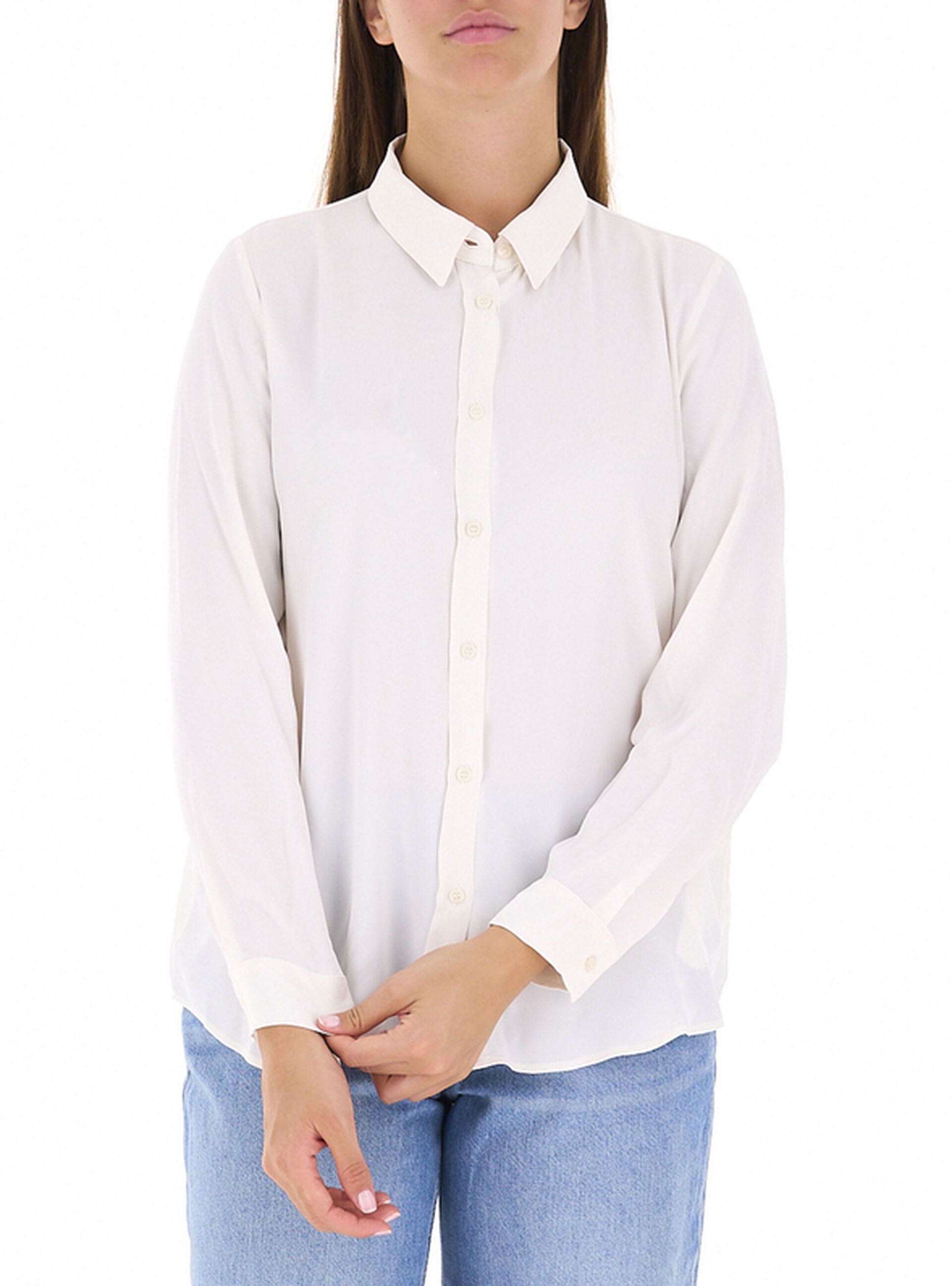 Camicia misto seta