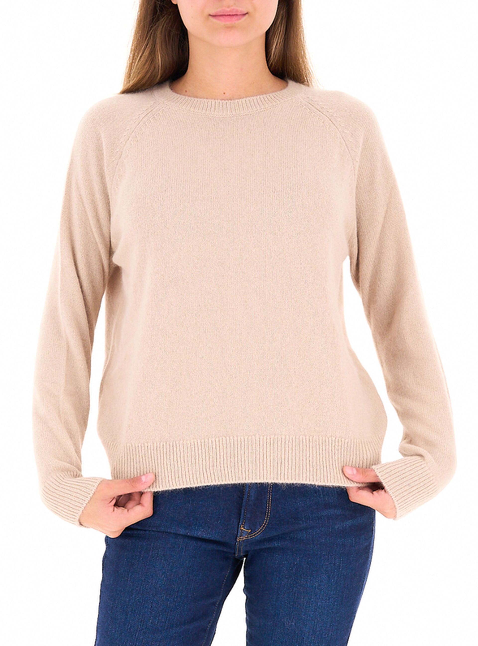 Maglione misto angora