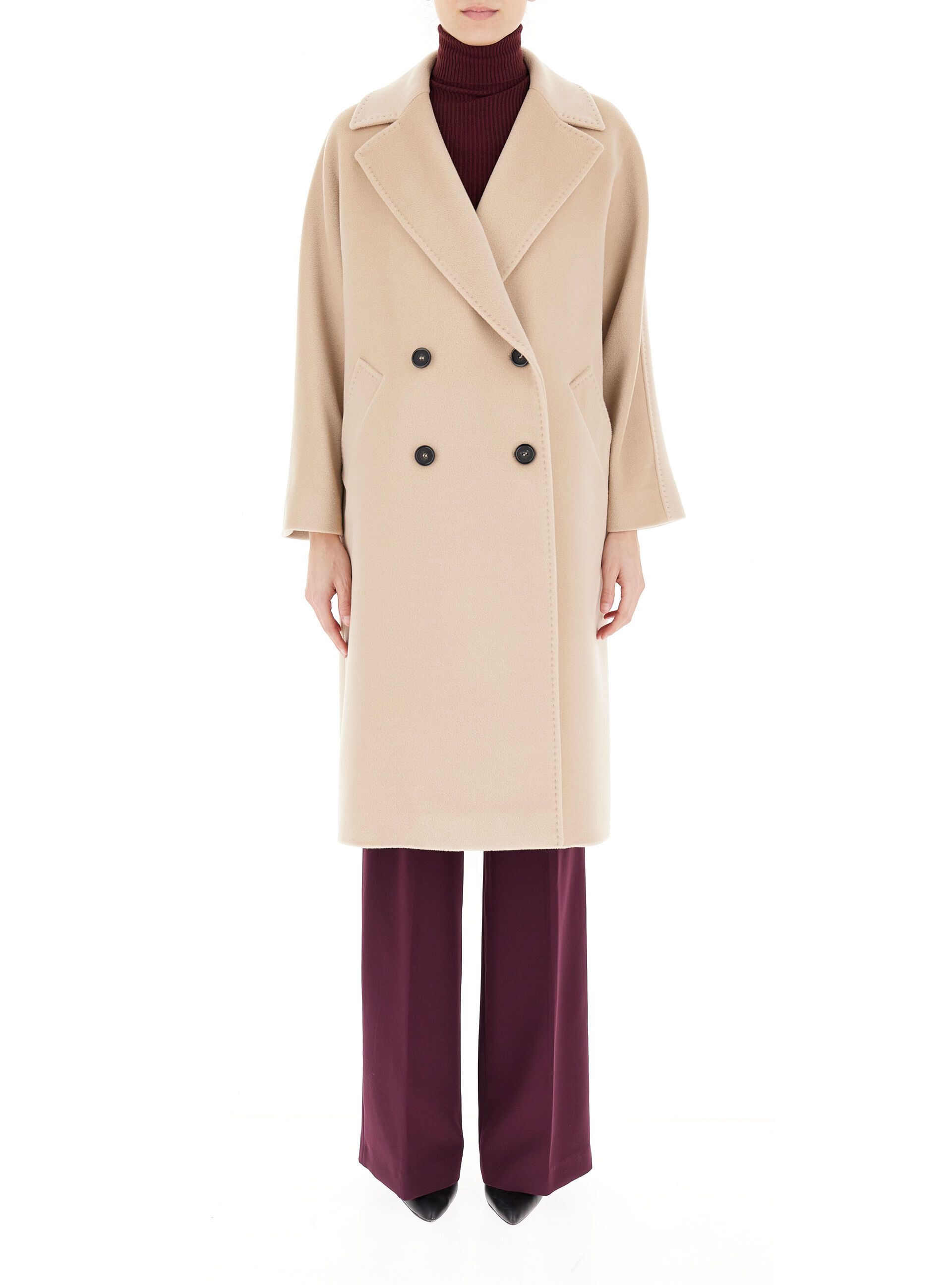 Cappotto doppiopetto lana
