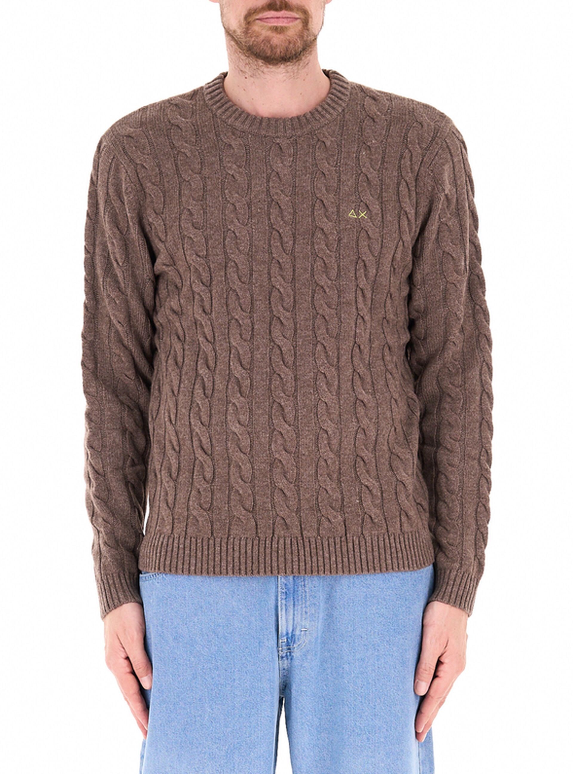 Maglione misto lana