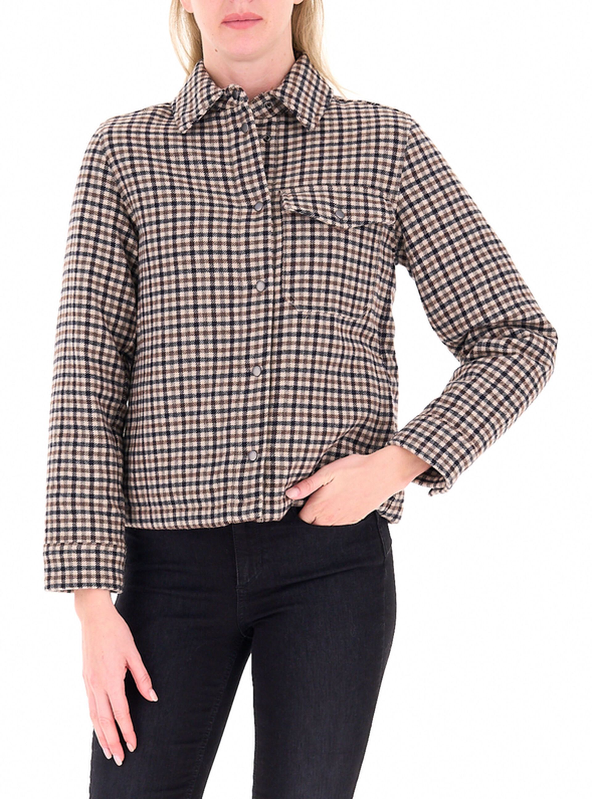 Giacca overshirt lana