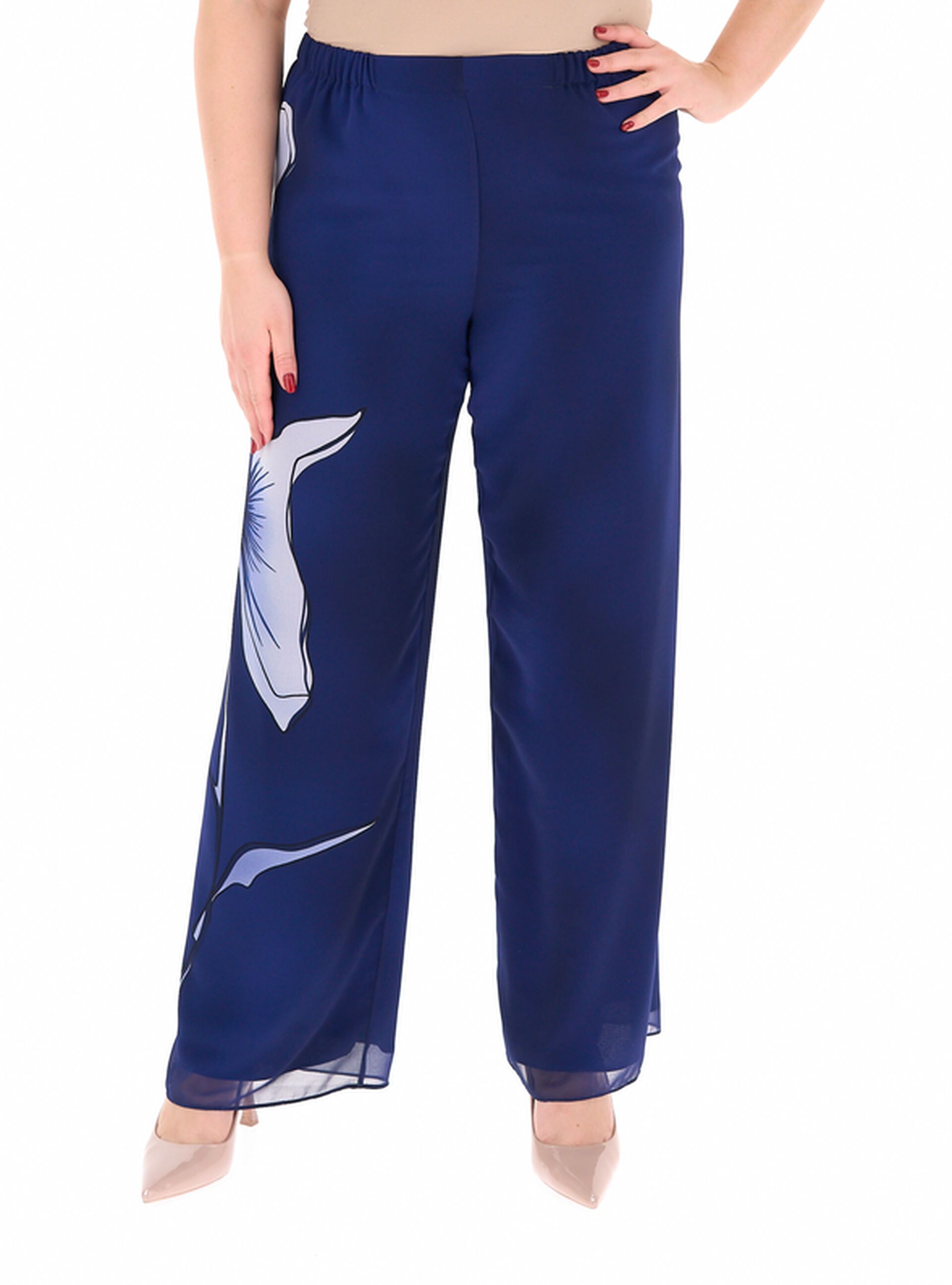 Pantalone wide leg