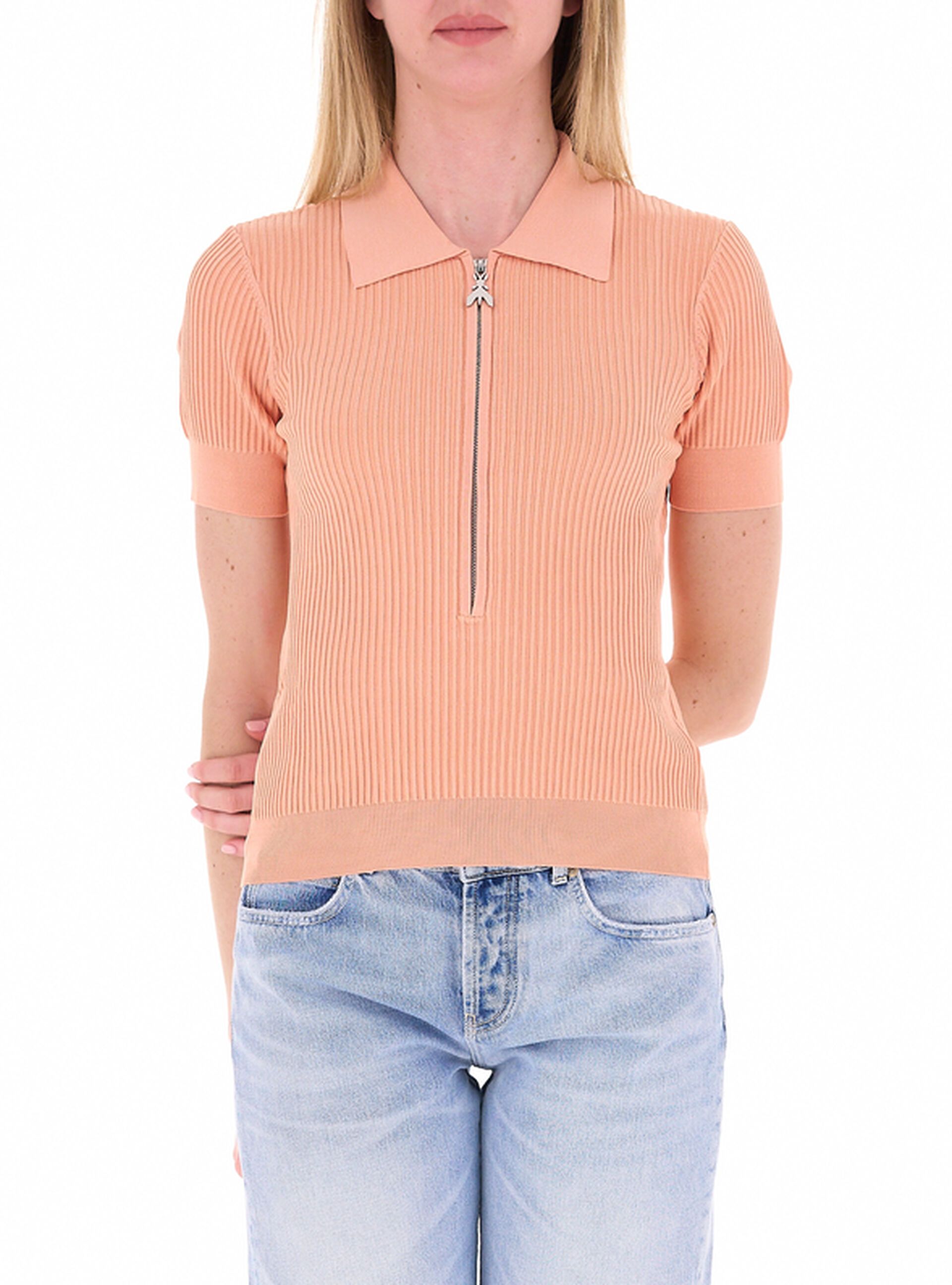 Polo con zip