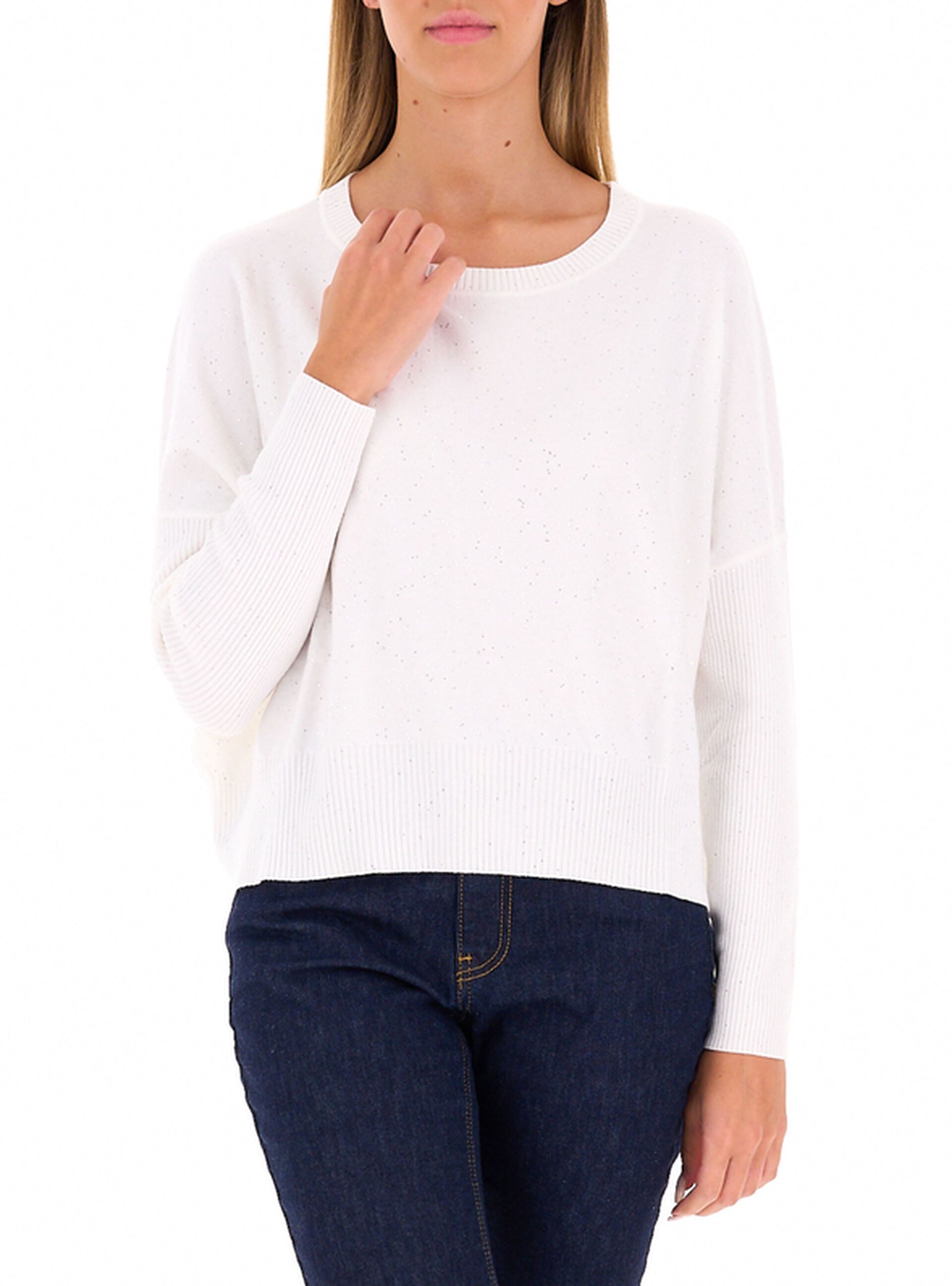 Maglia con paillettes
