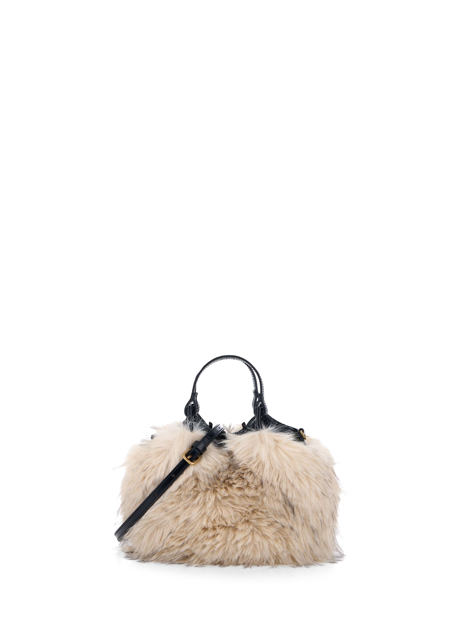 Borsa finta pelliccia