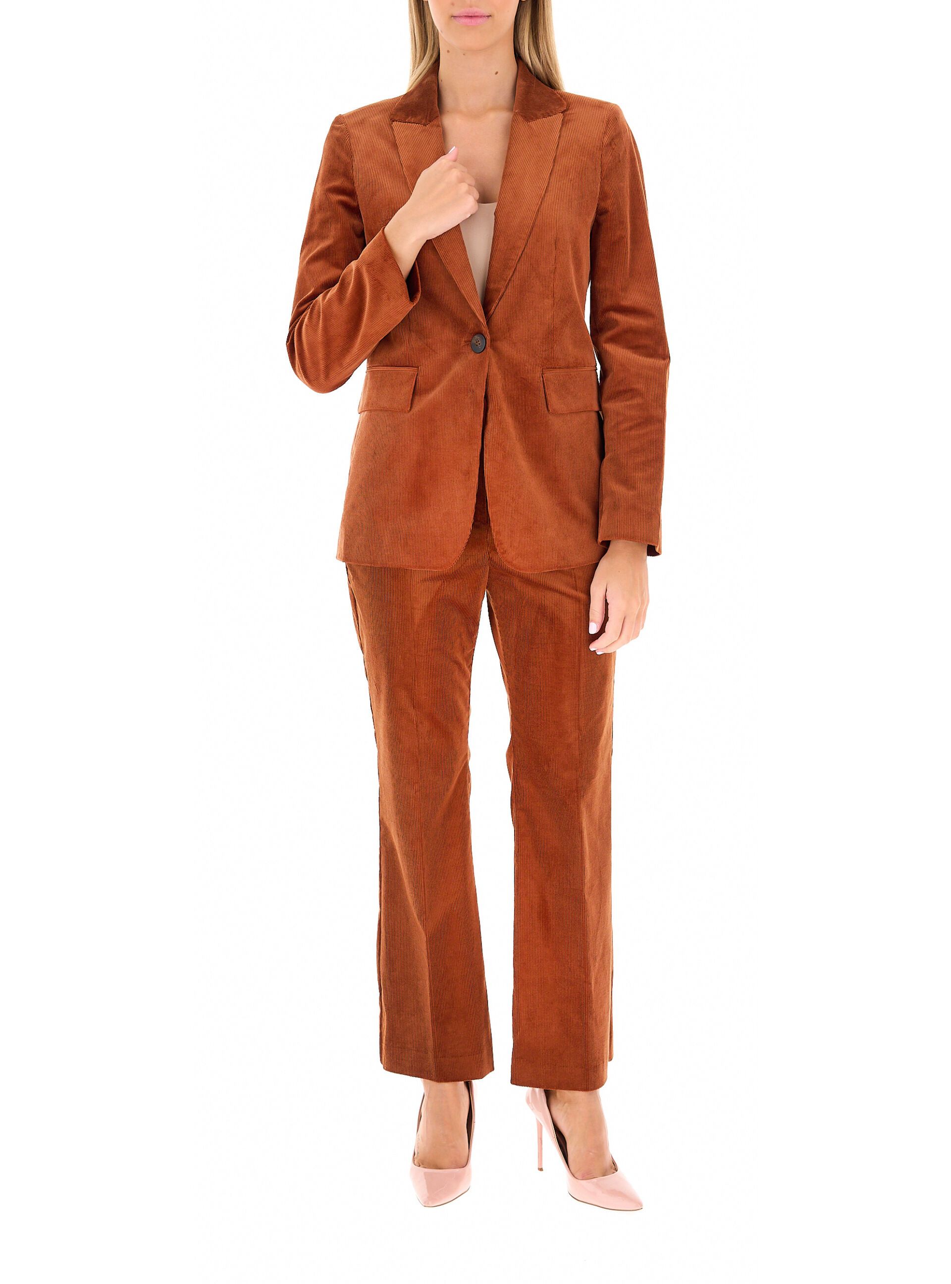 Tailleur in velluto