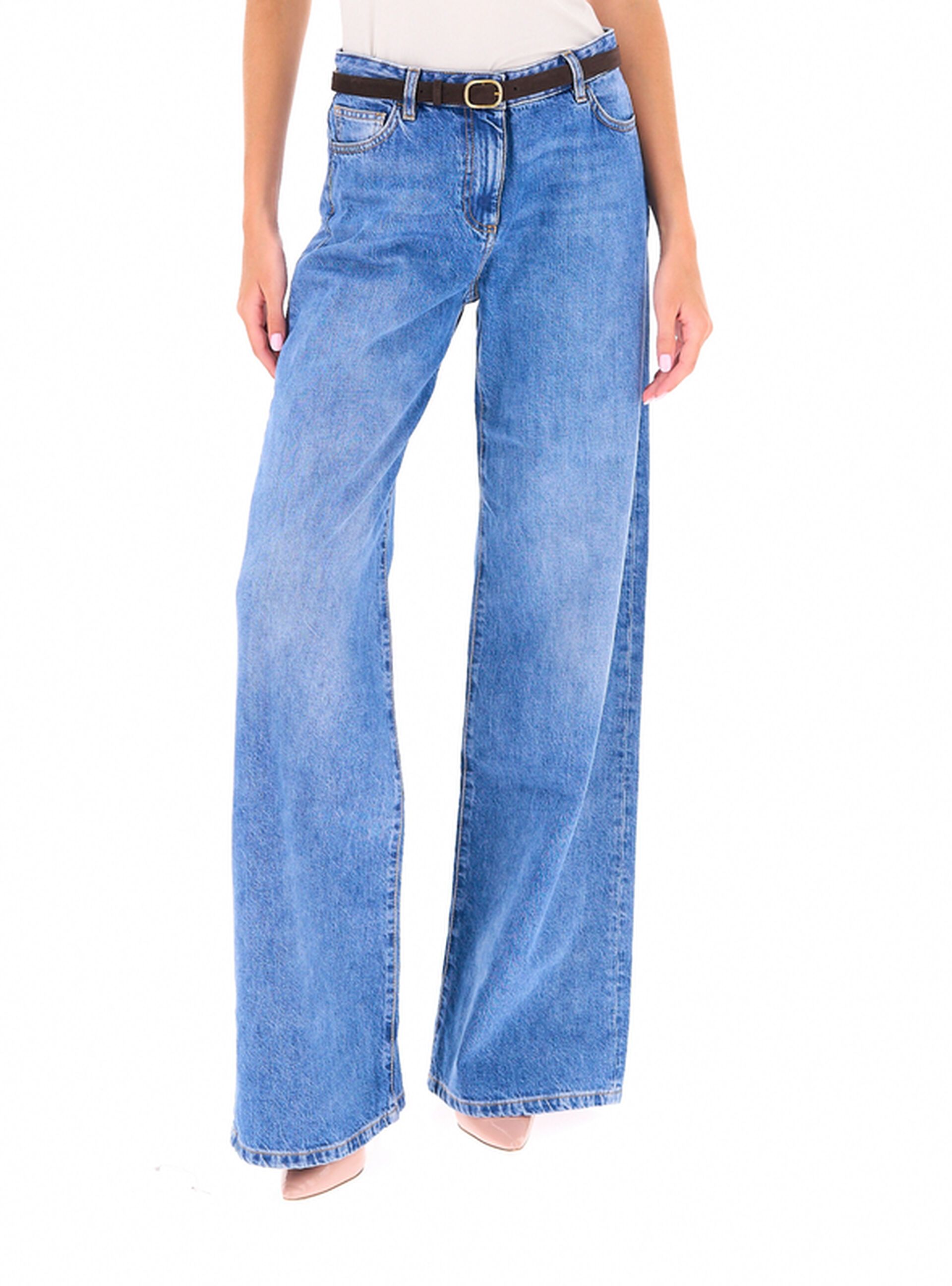 Jeans con cintura