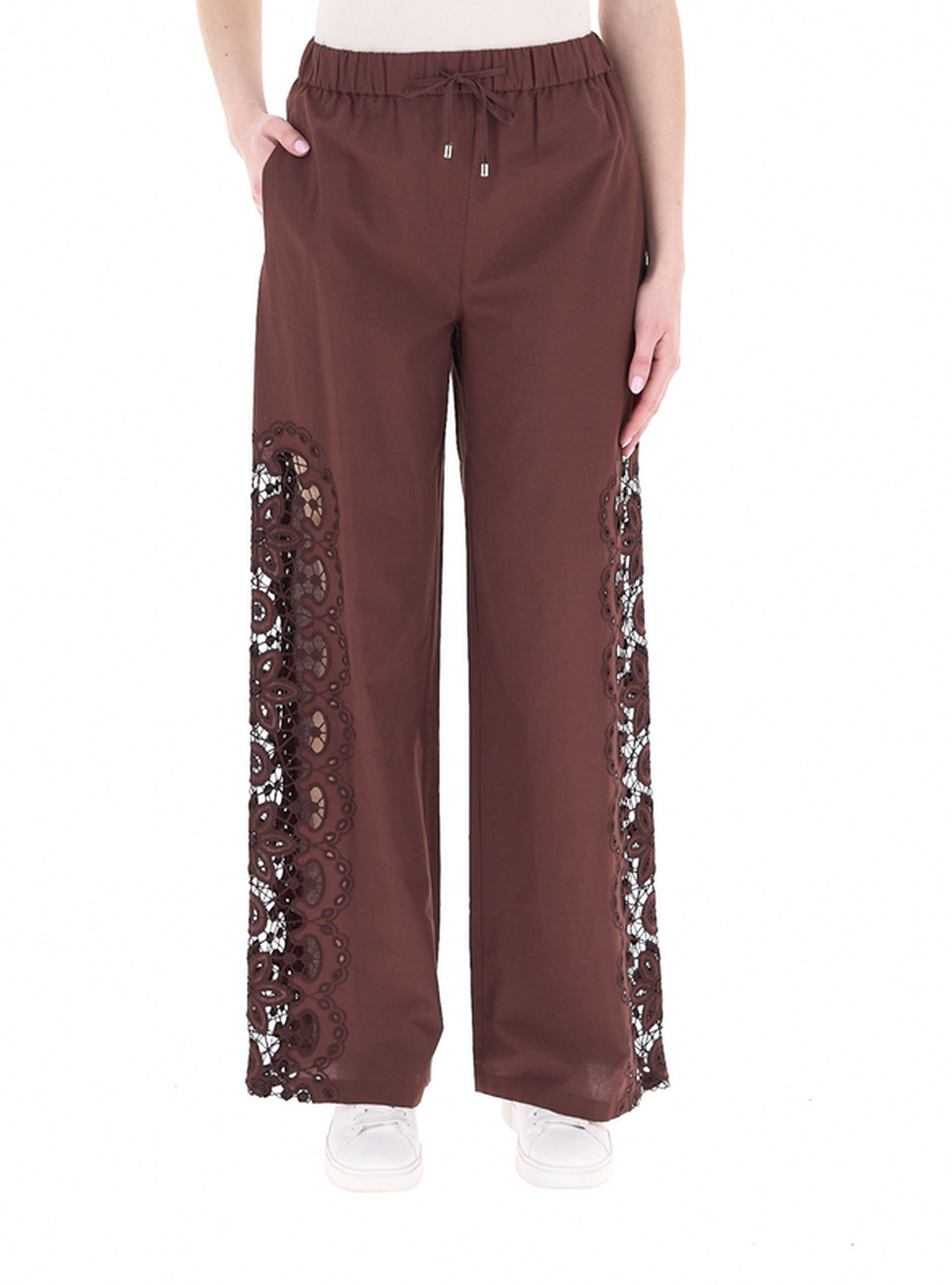 Pantalone con inserti