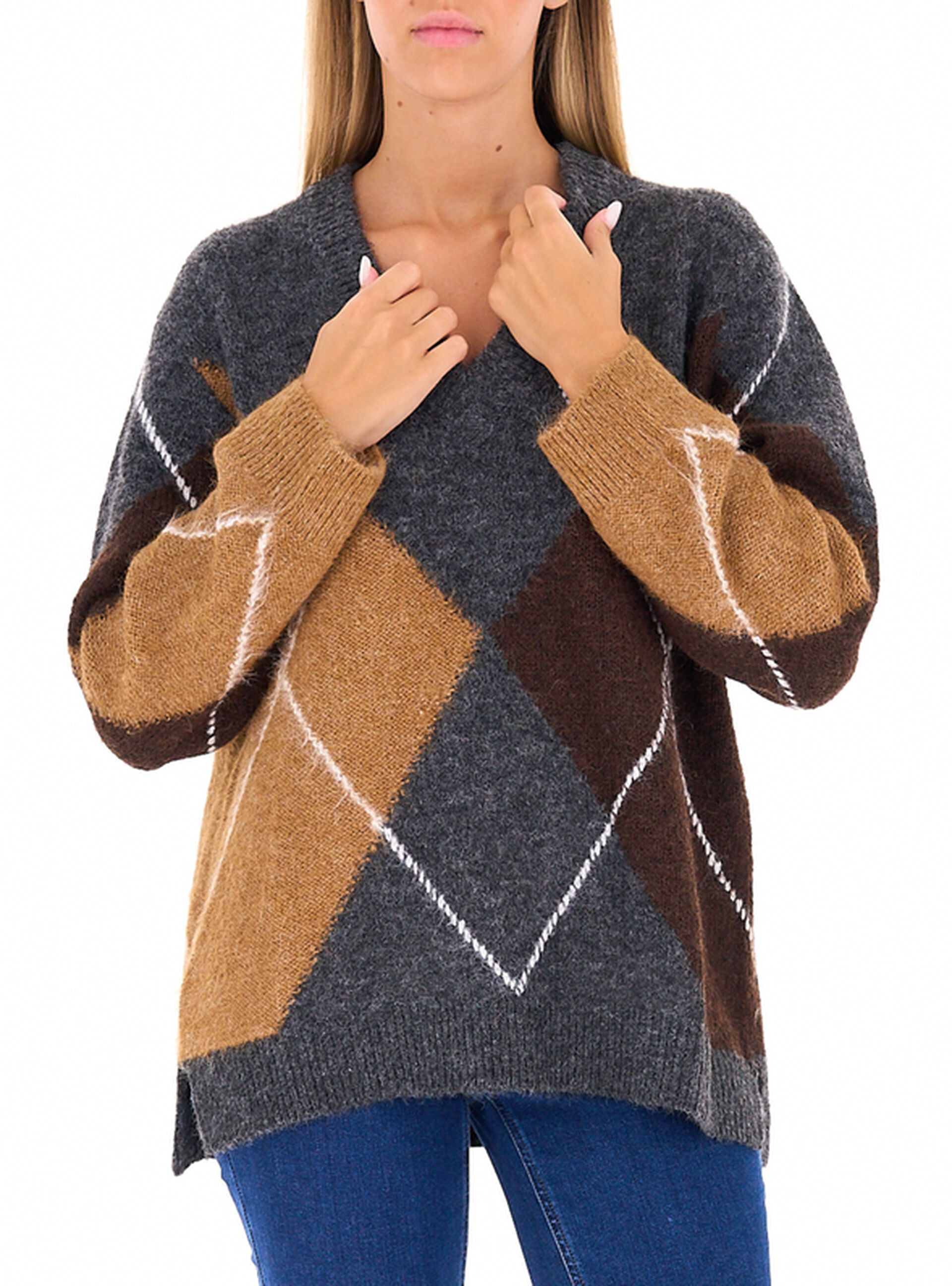 Maglione scollo a V