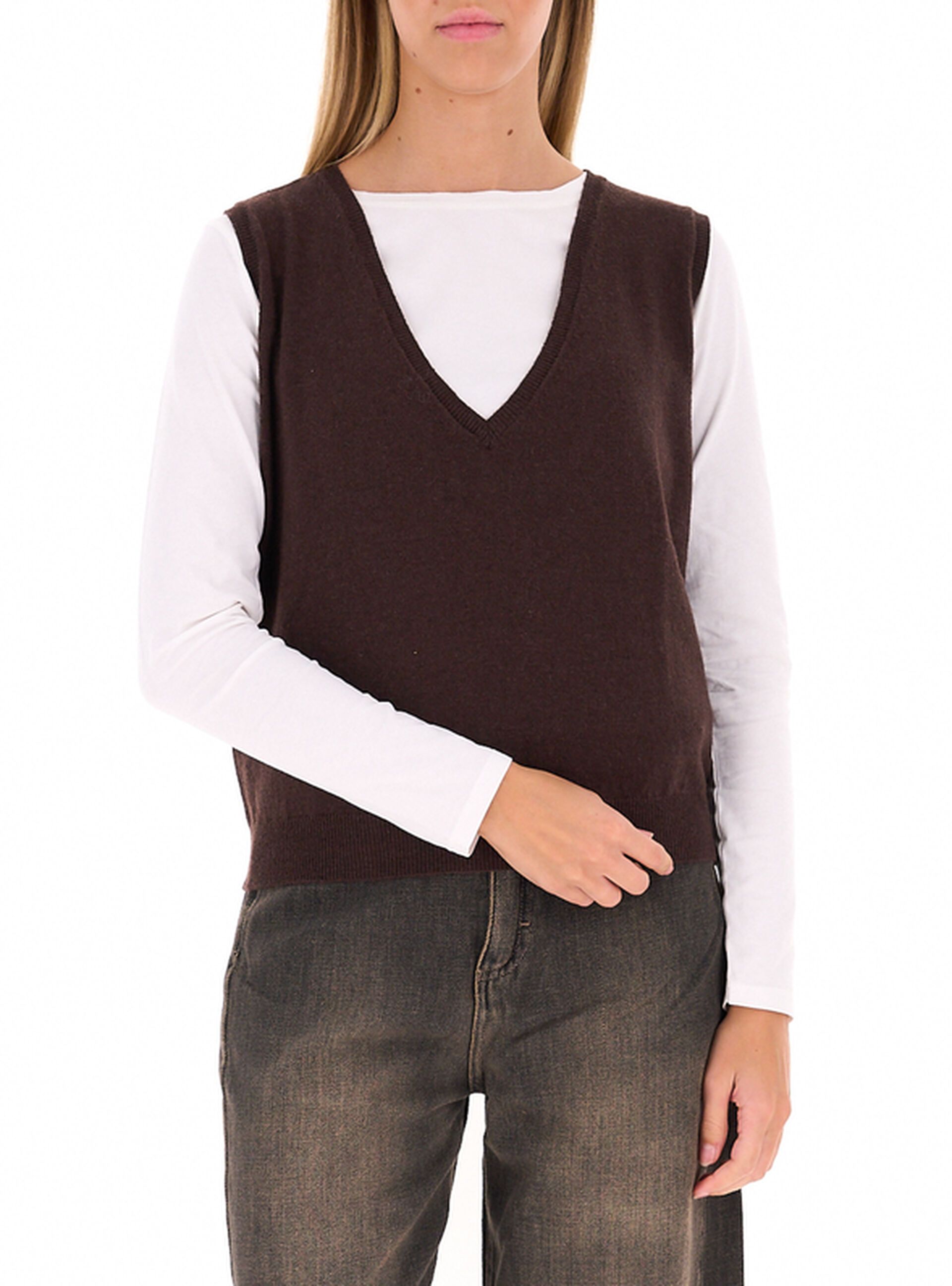 Gilet scollo V