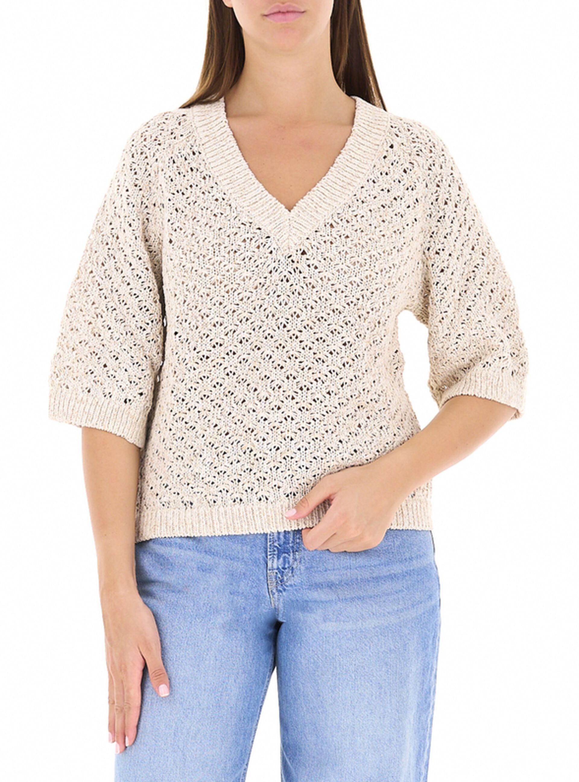 Maglione maniche corte
