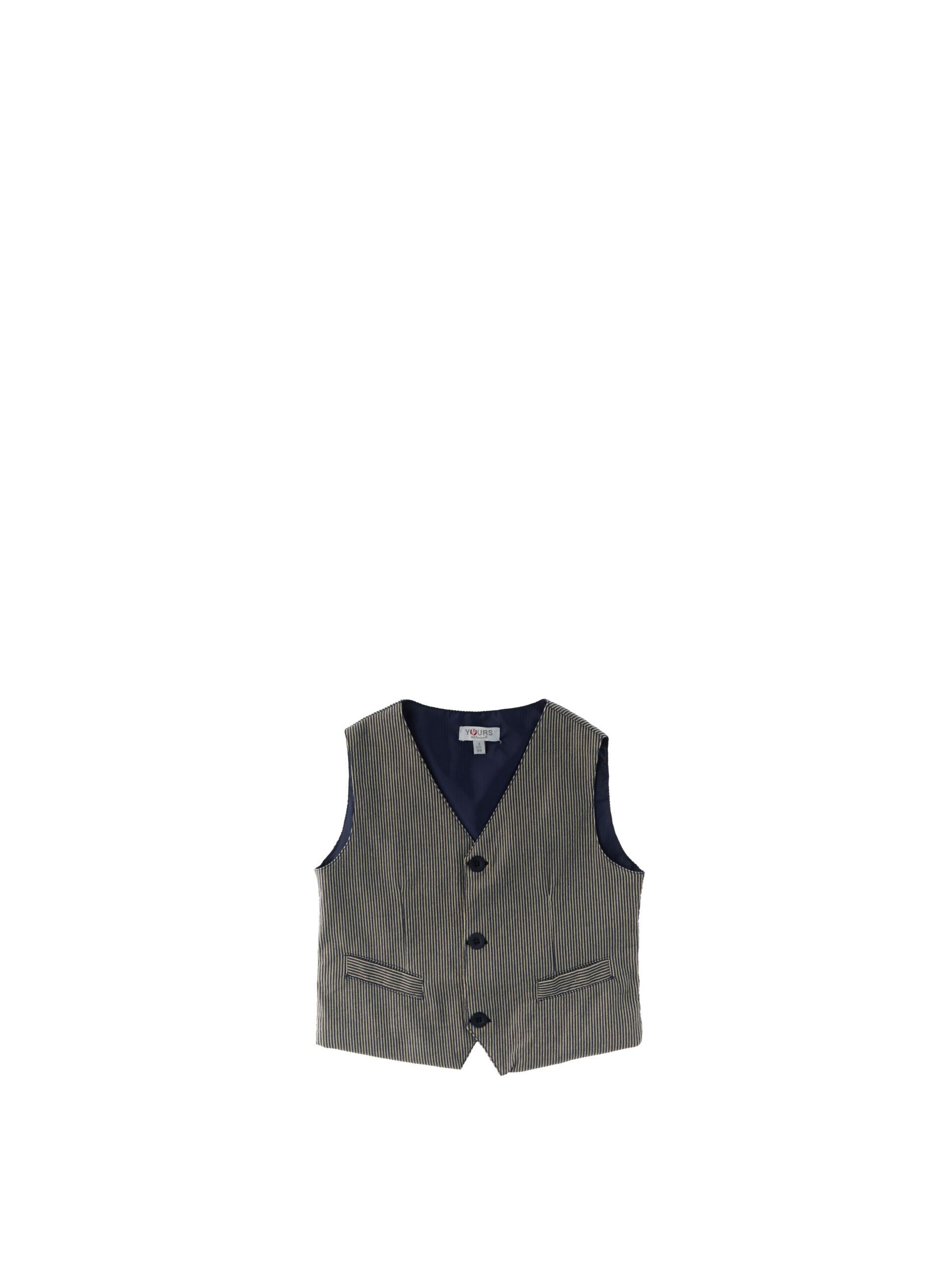 Gilet misto cotone