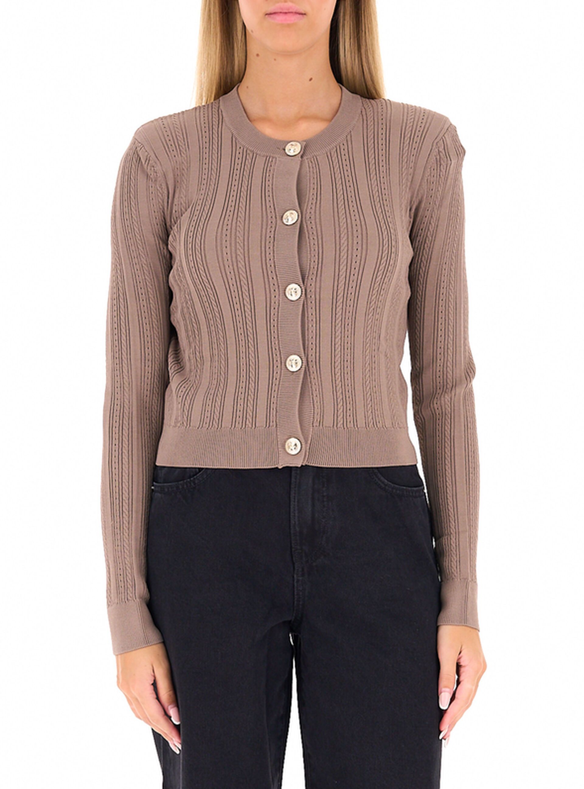 Cardigan misto viscosa