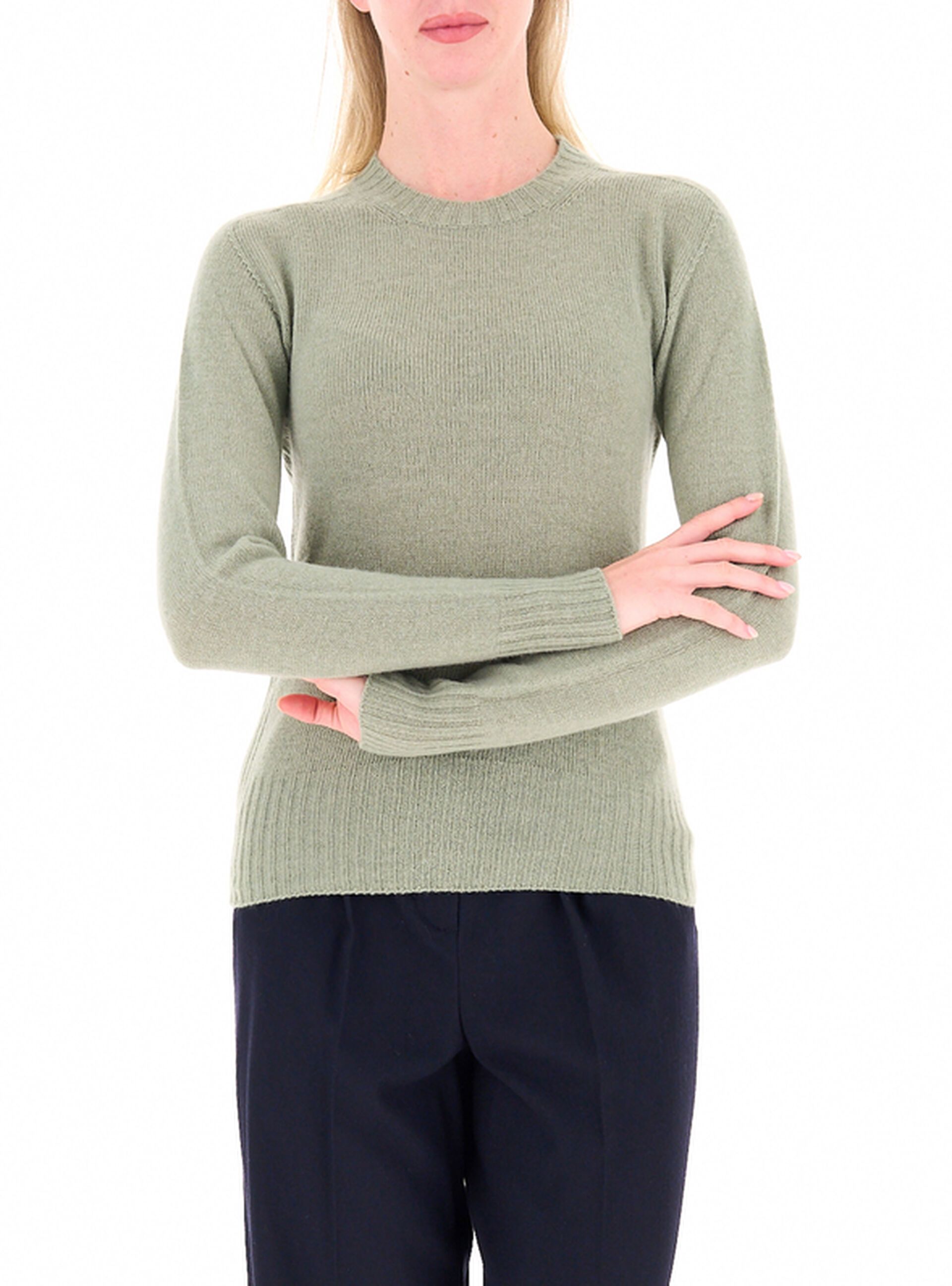 Maglione misto lana