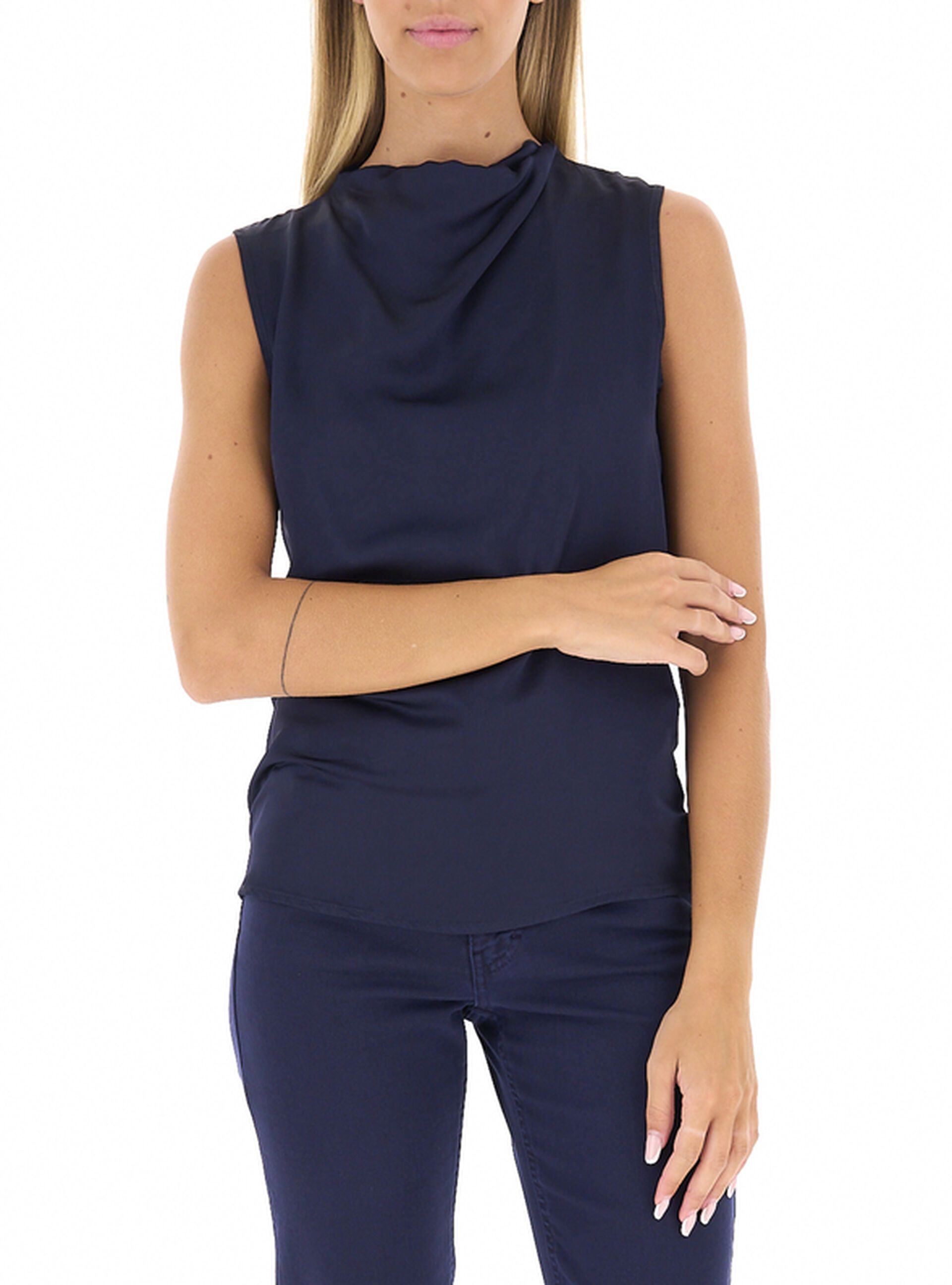 Blusa in satin