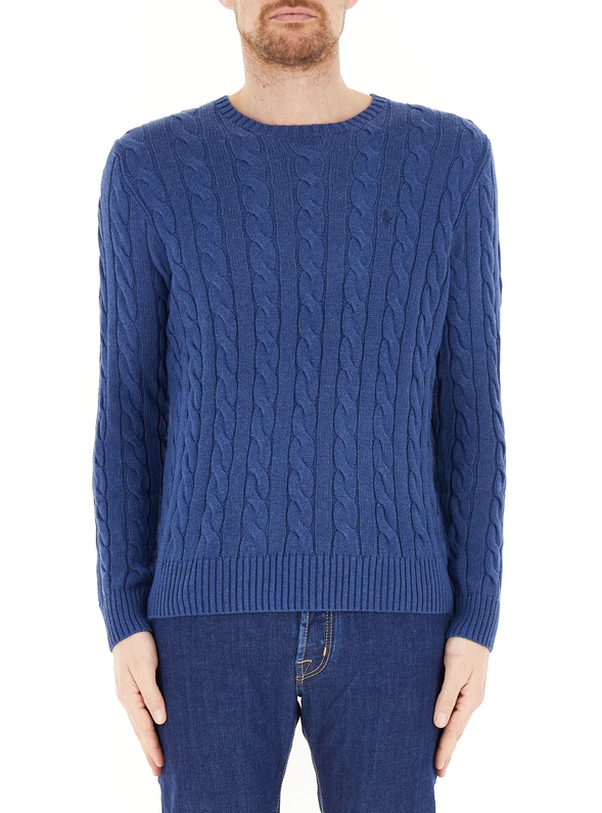 Maglione a trecce