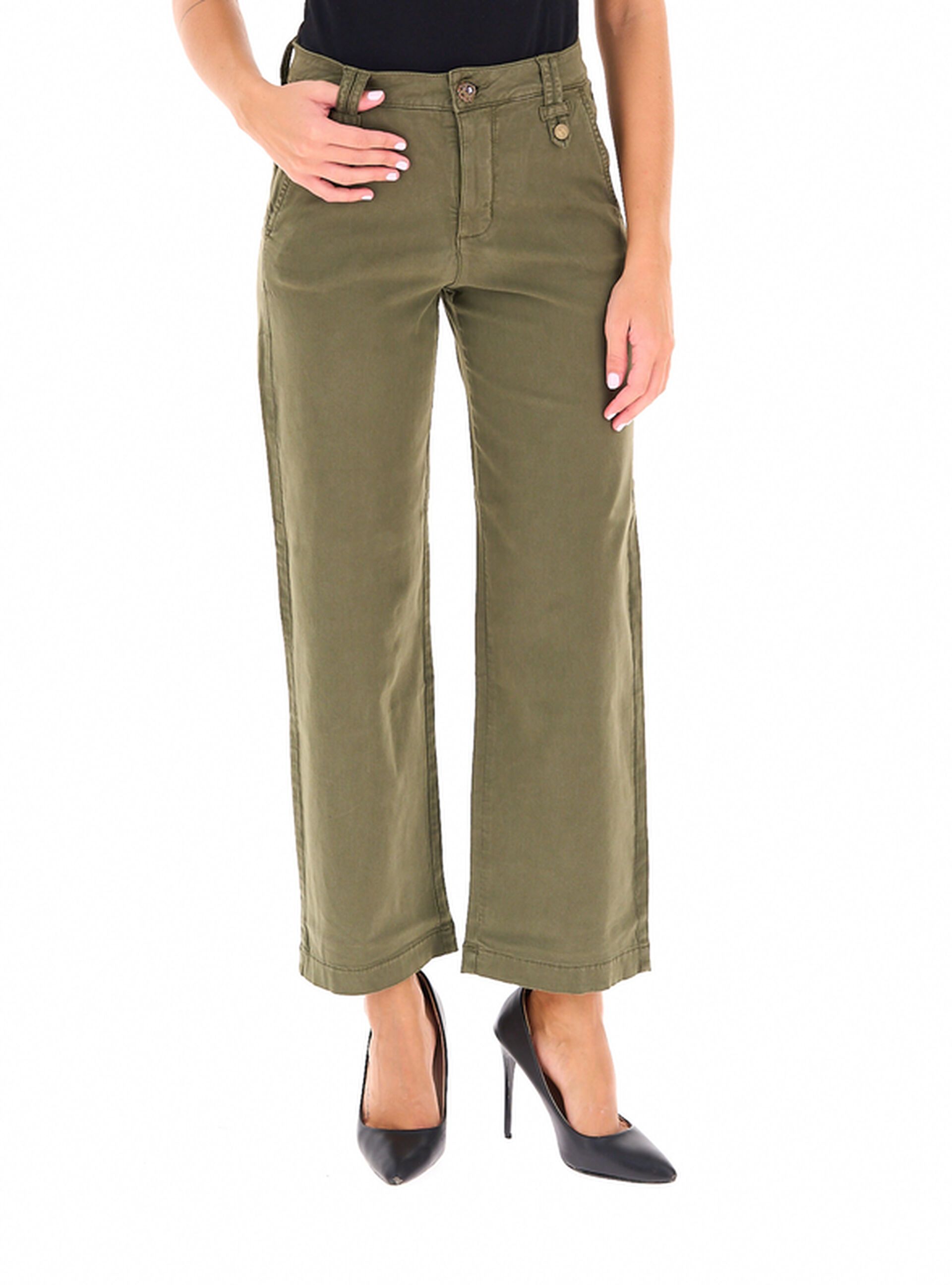 Pantalone wide leg