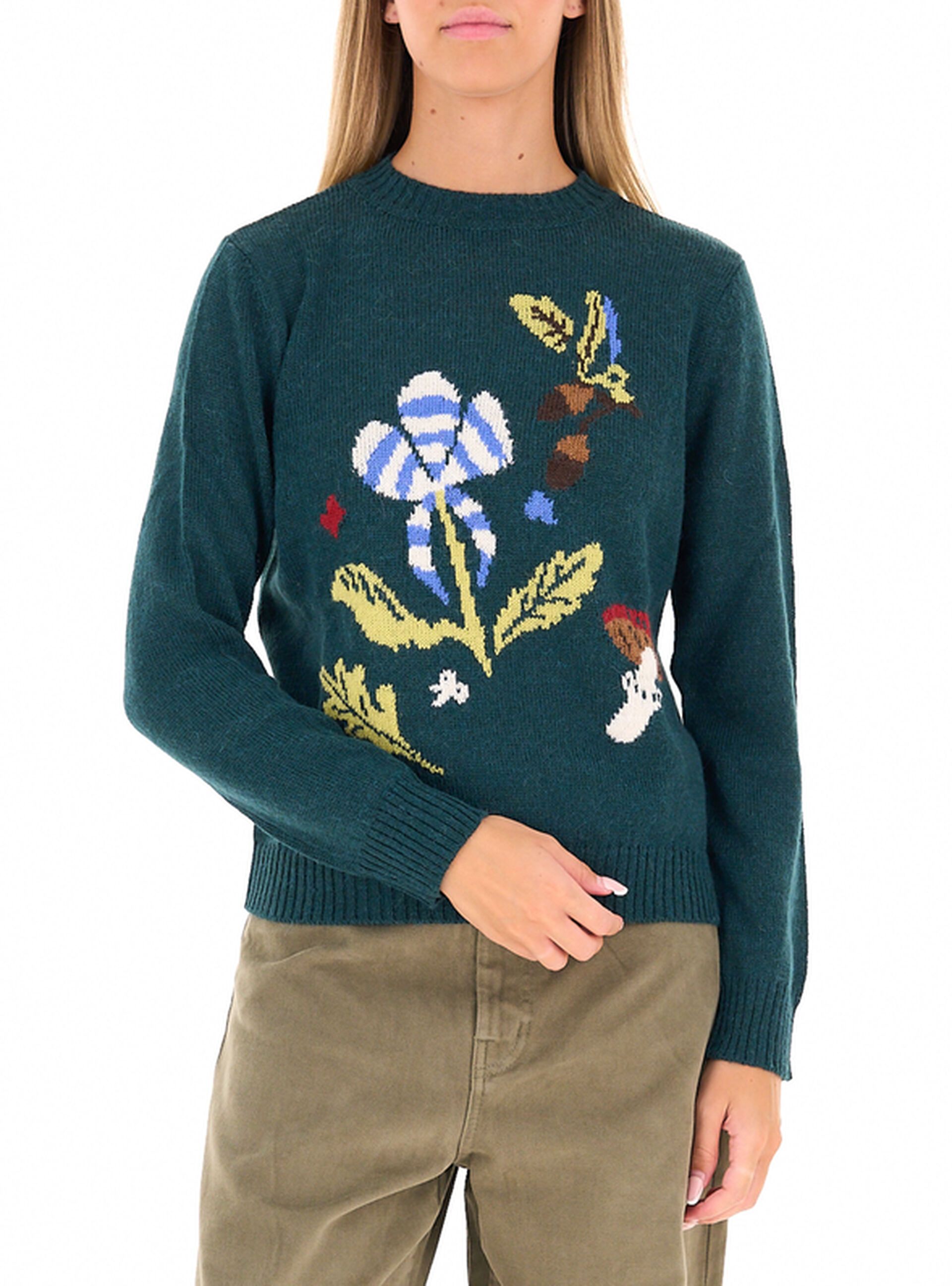 Maglione misto alpaca