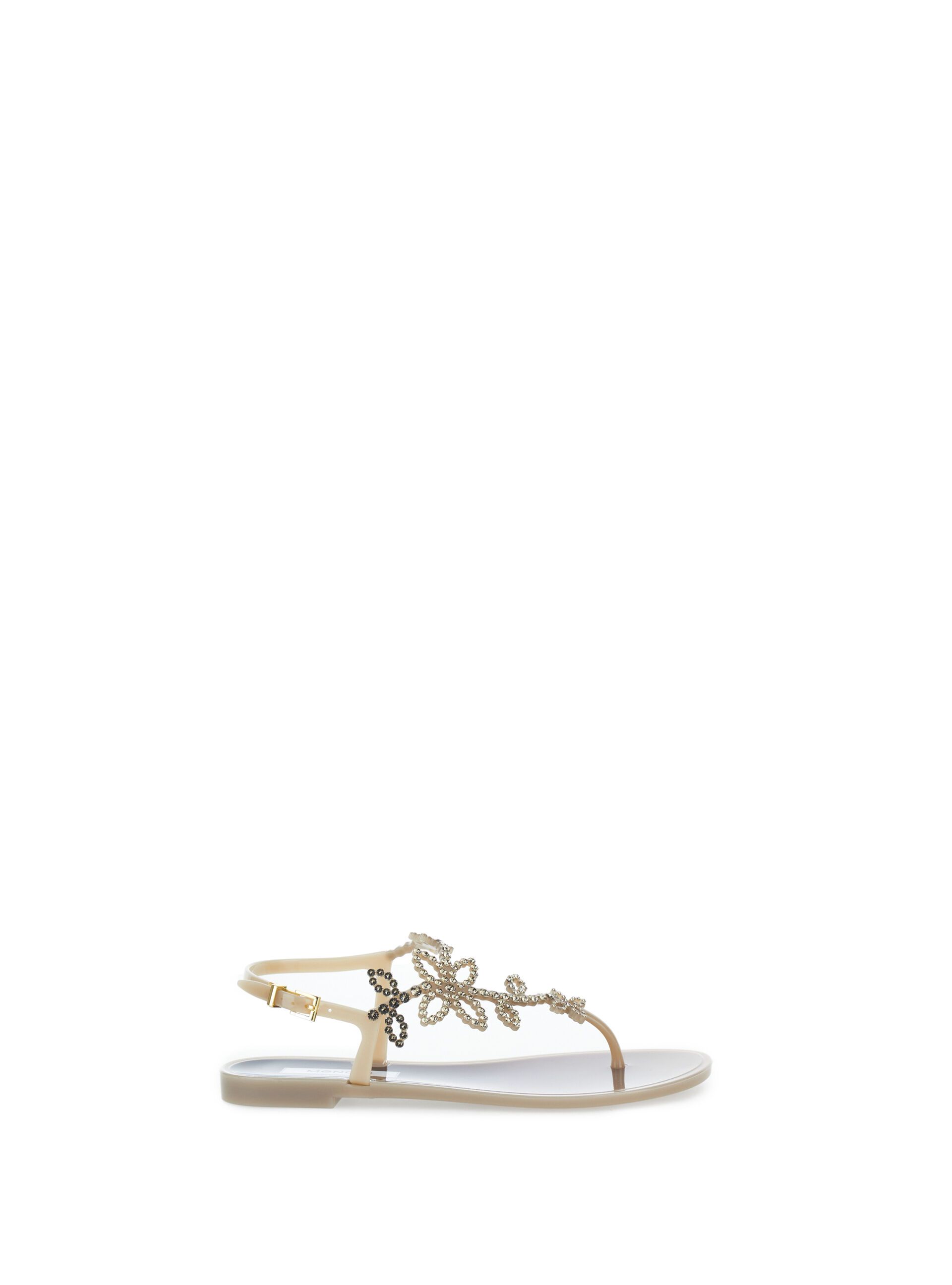 Sandali infradito con Swarovski