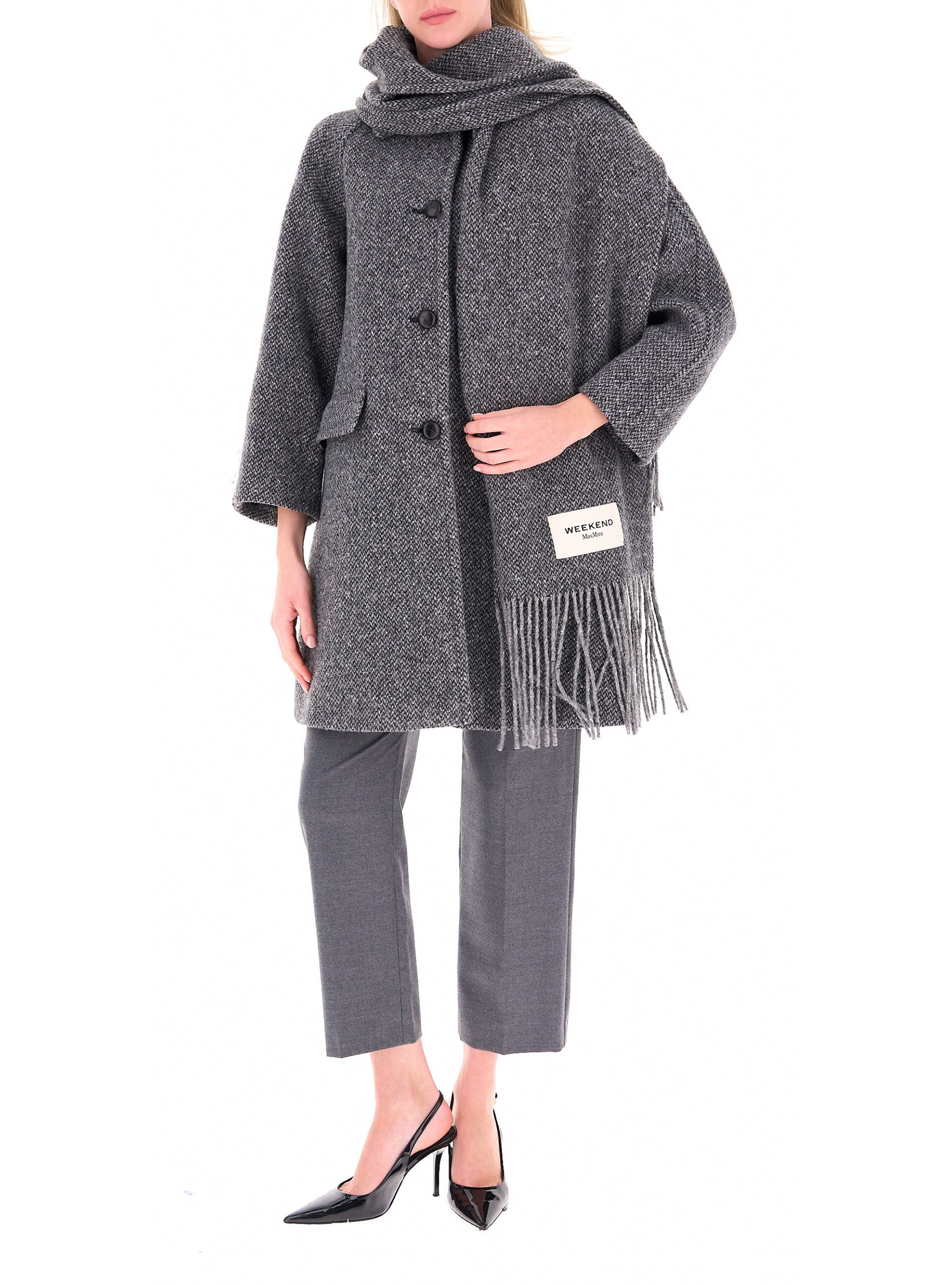 Cappotto con sciarpa
