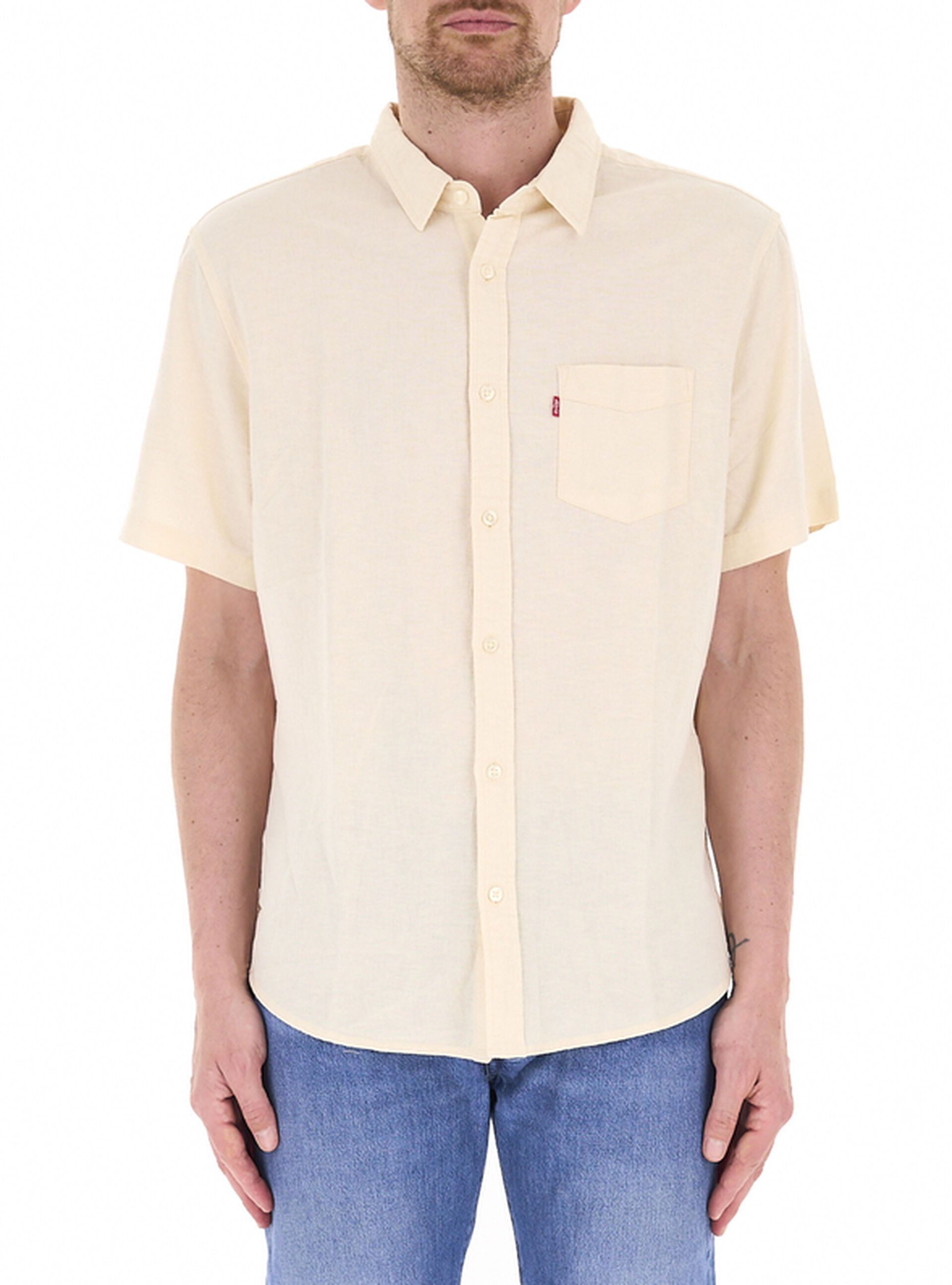 Camicia misto lino