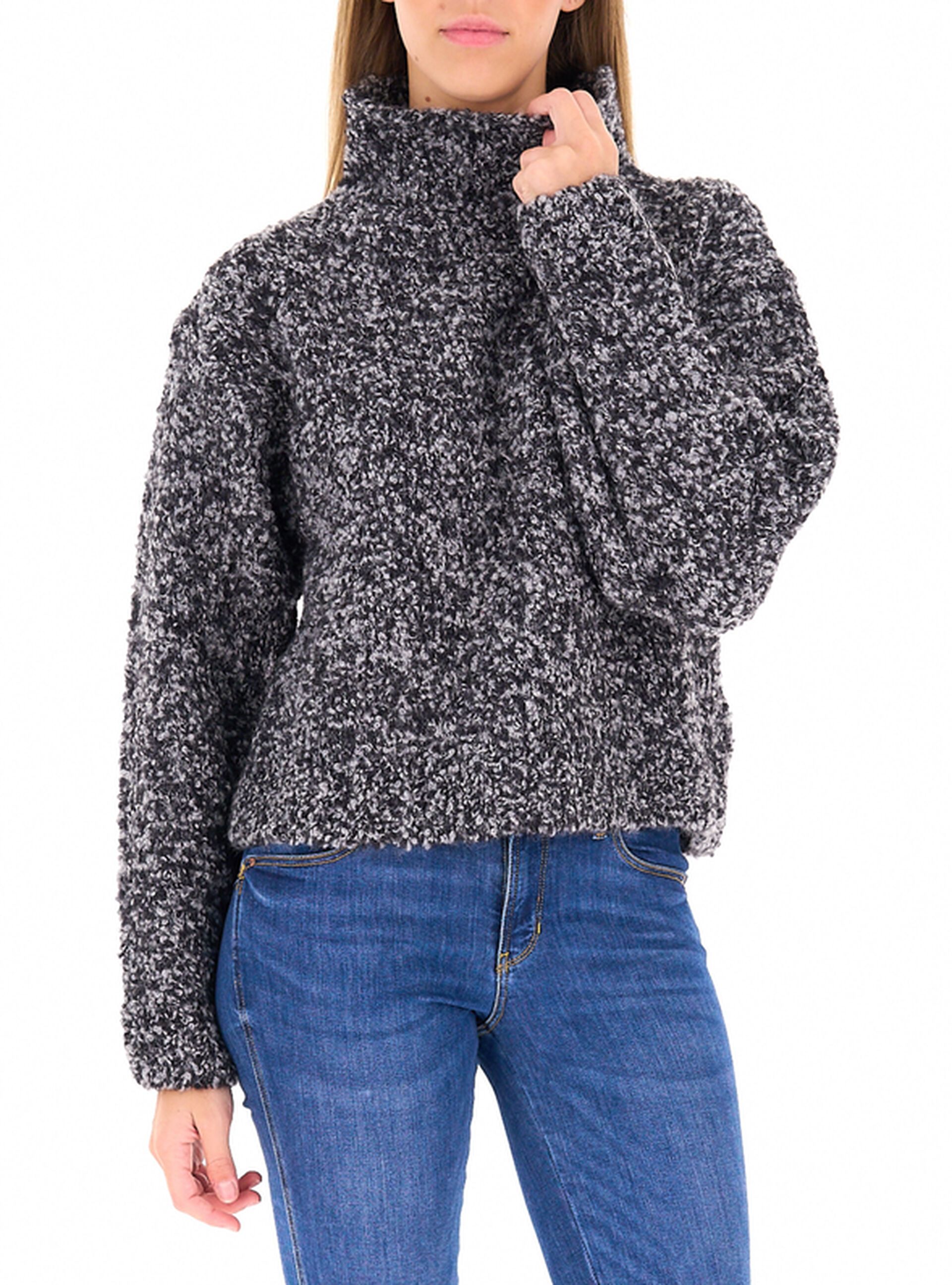 Maglione misto lana