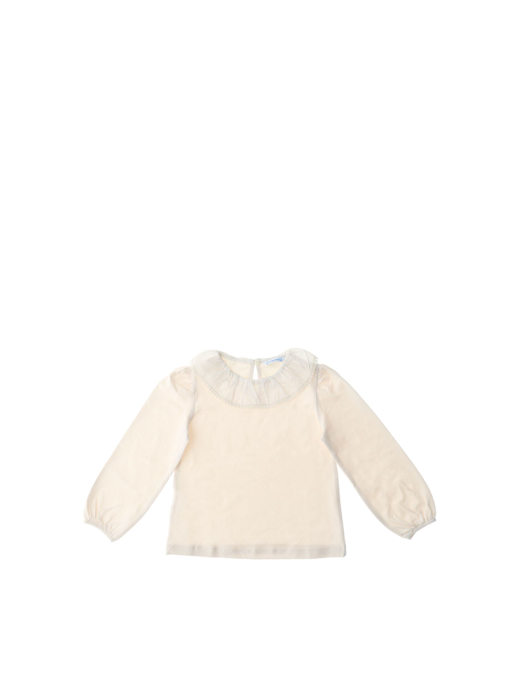 T-shirt con volants