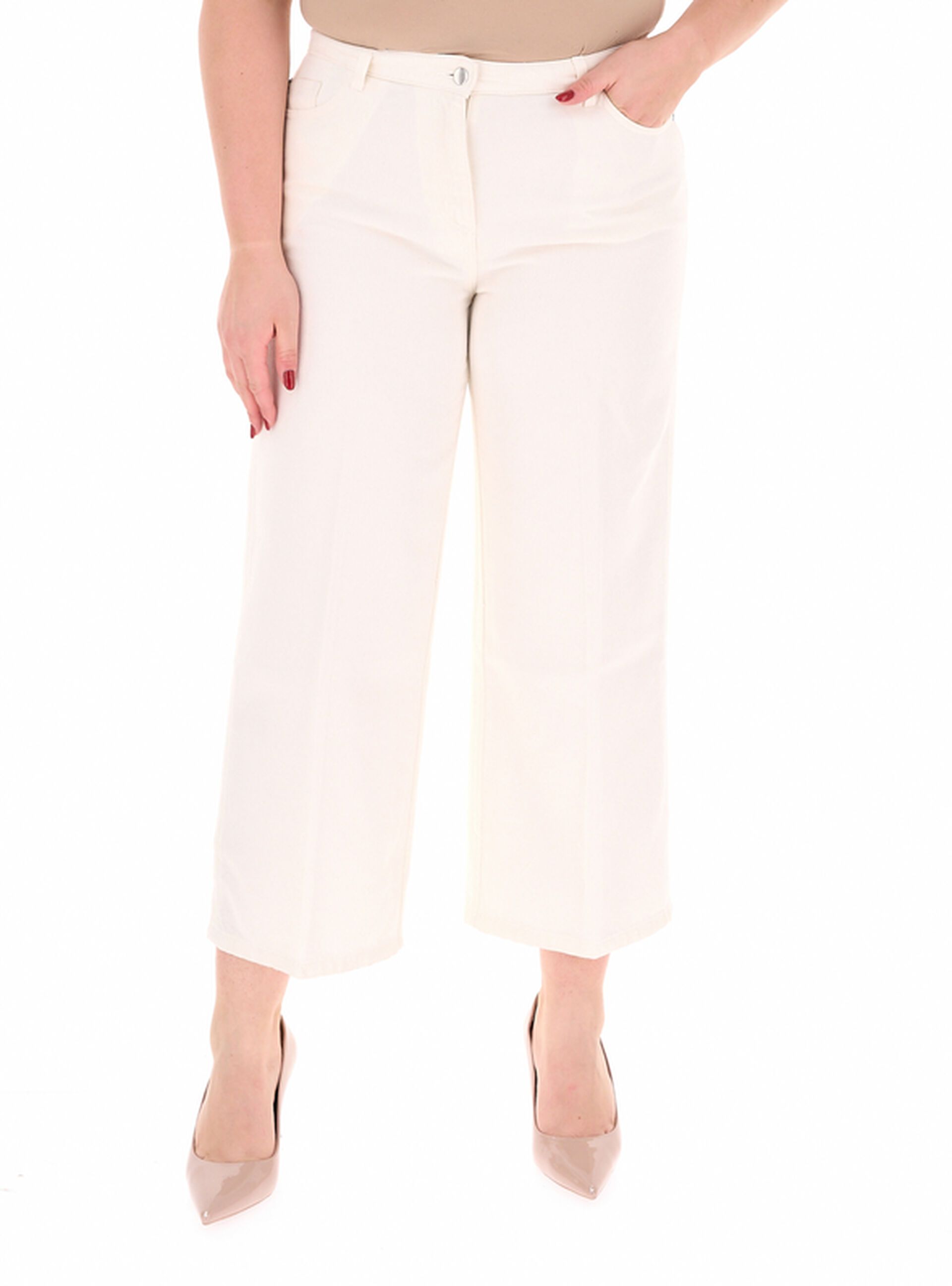 Pantalone wide leg