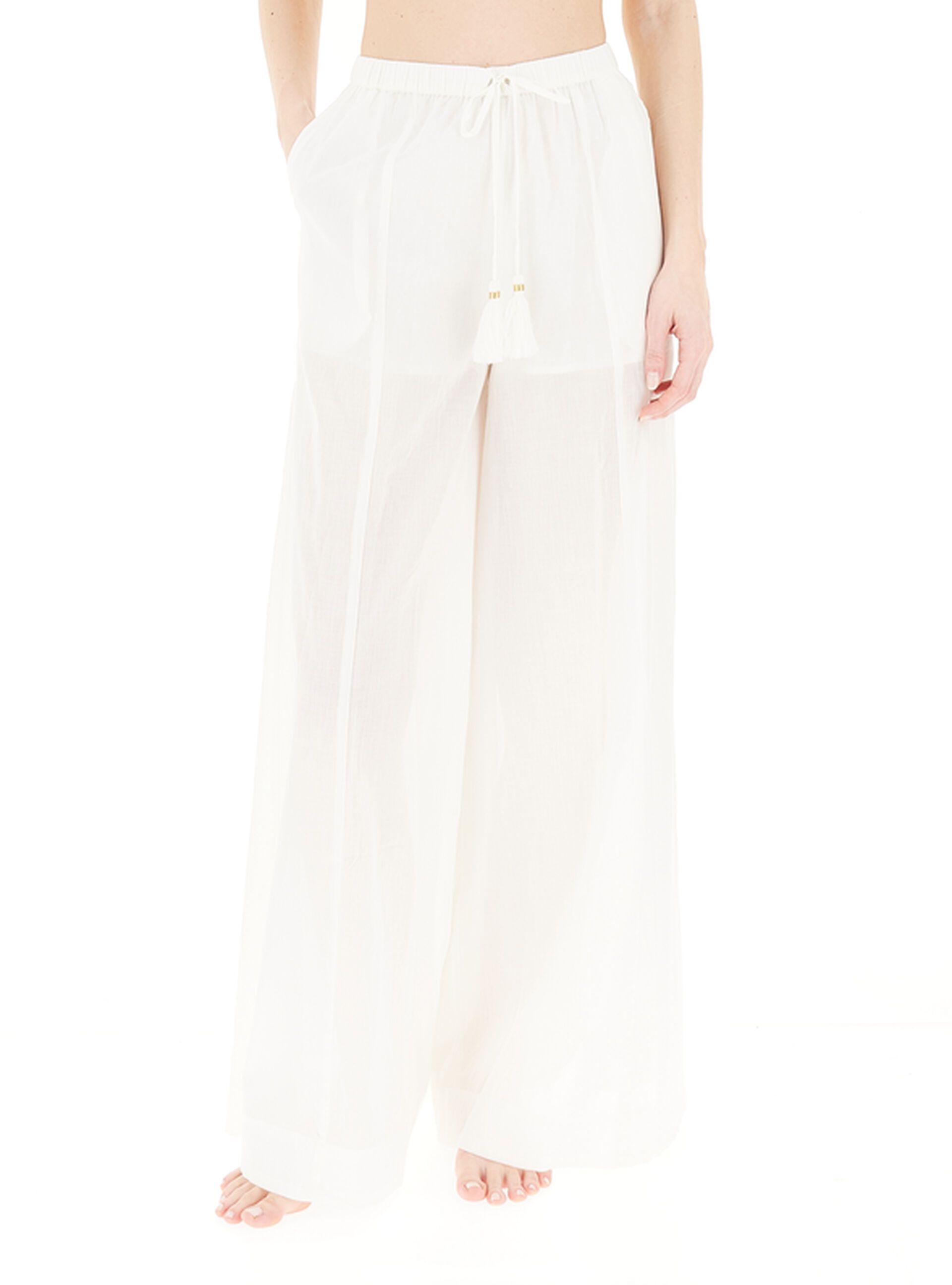 Pantalone wide leg