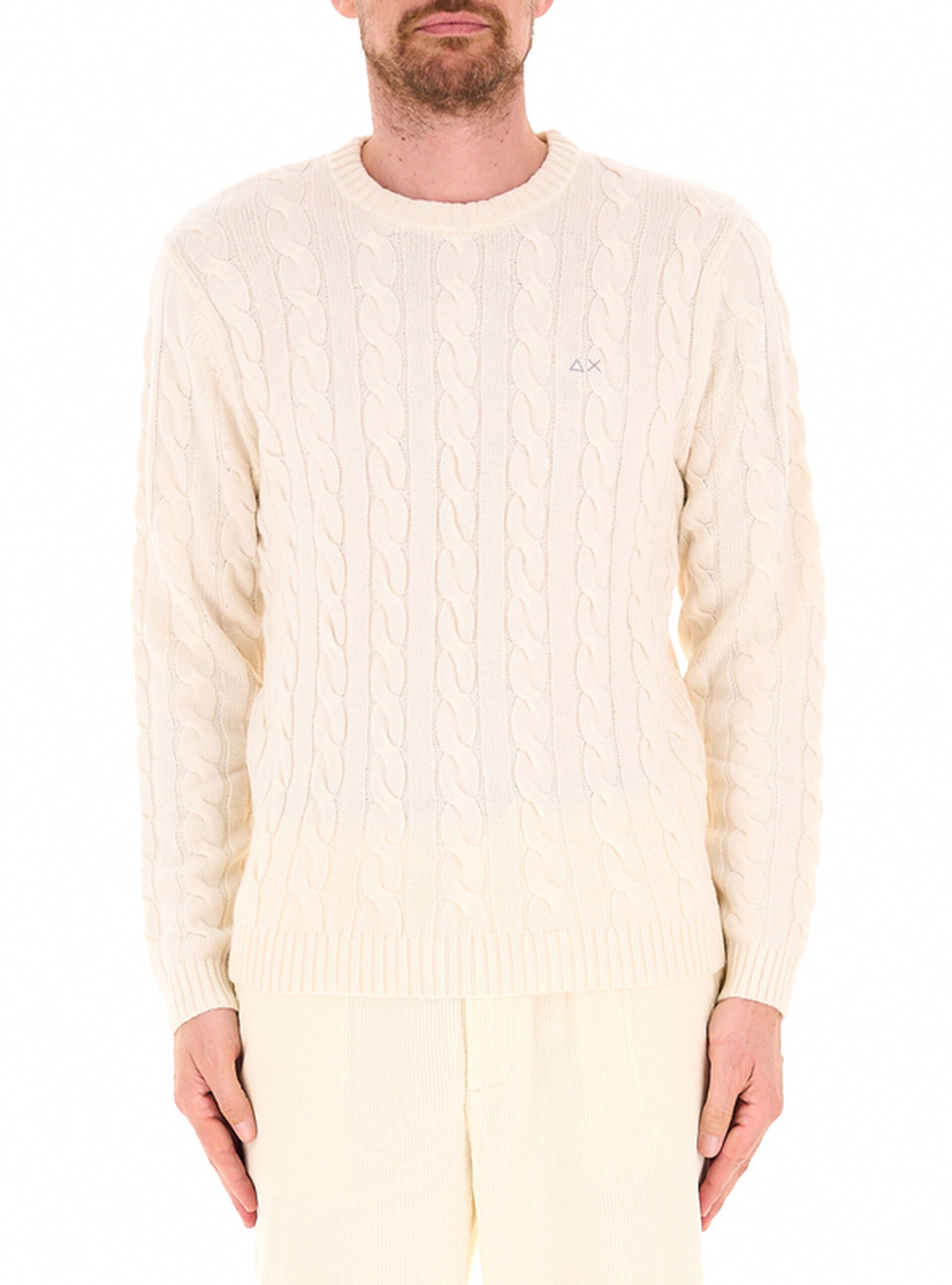 Maglione misto lana