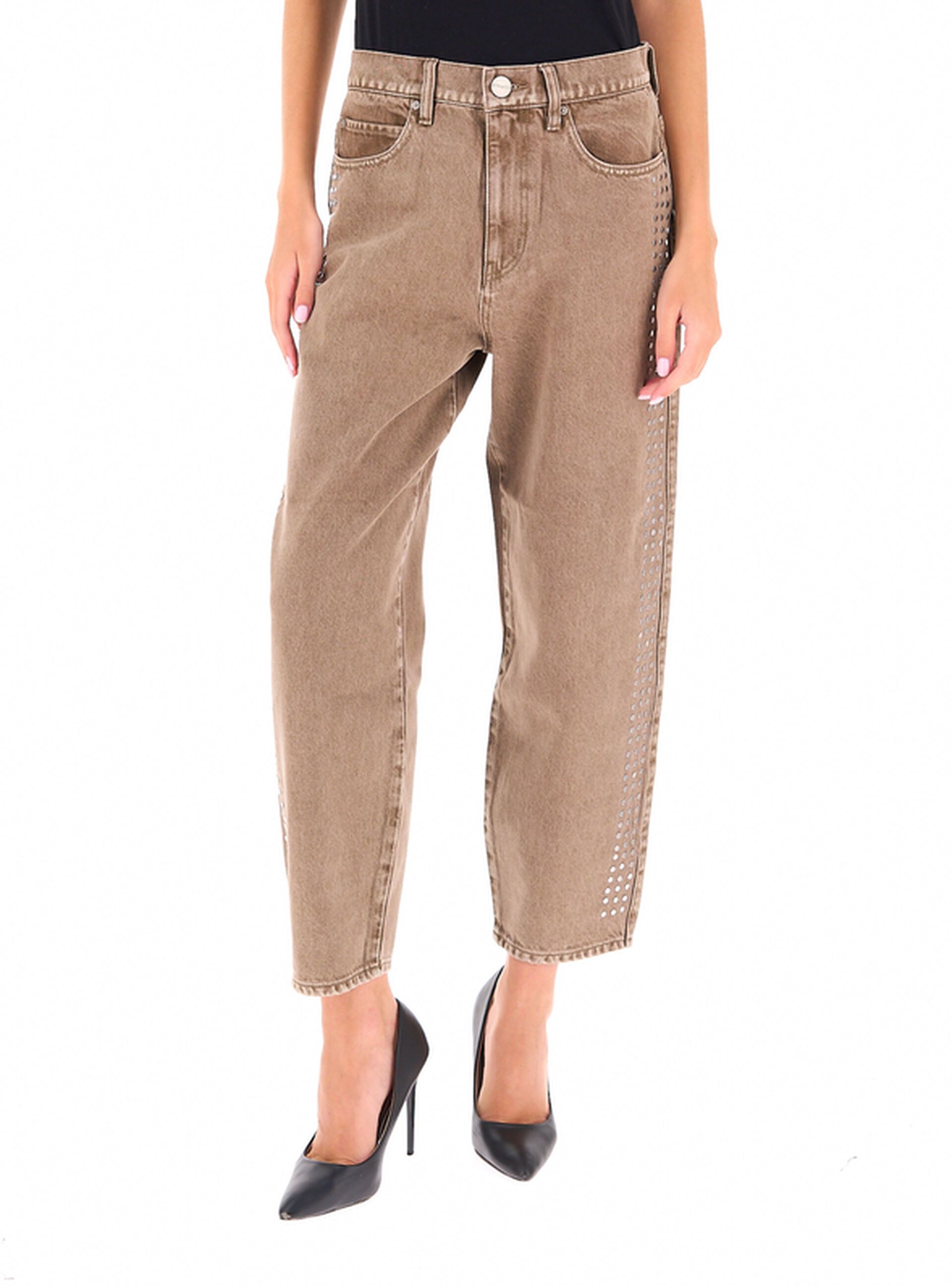 Jeans con inserti