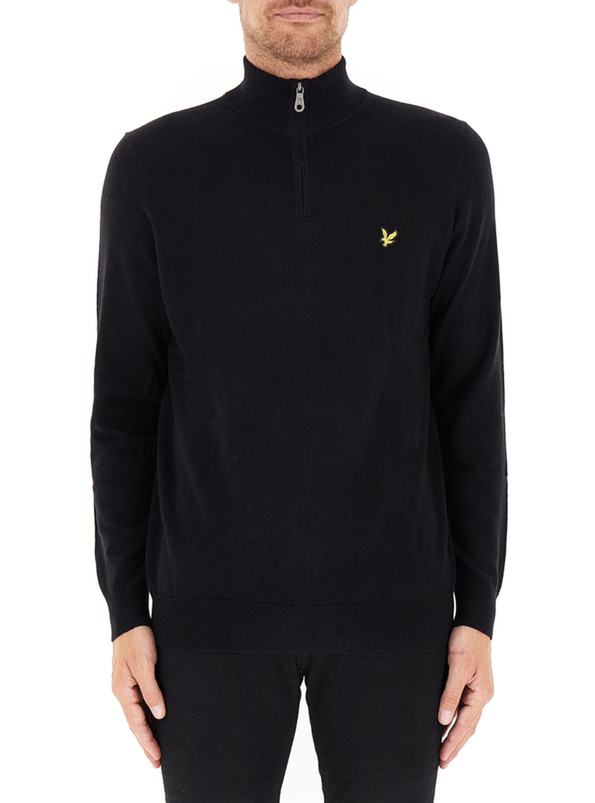 Maglione mezza zip