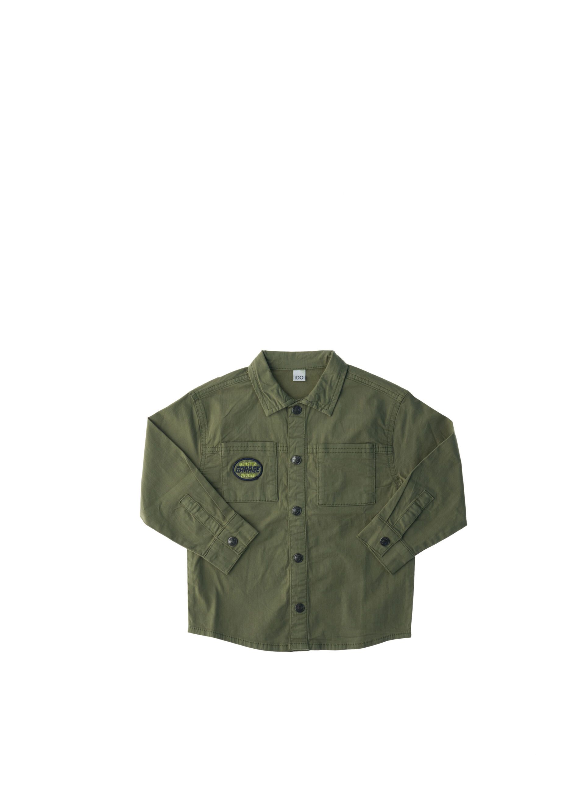 Giacca overshirt in jeans