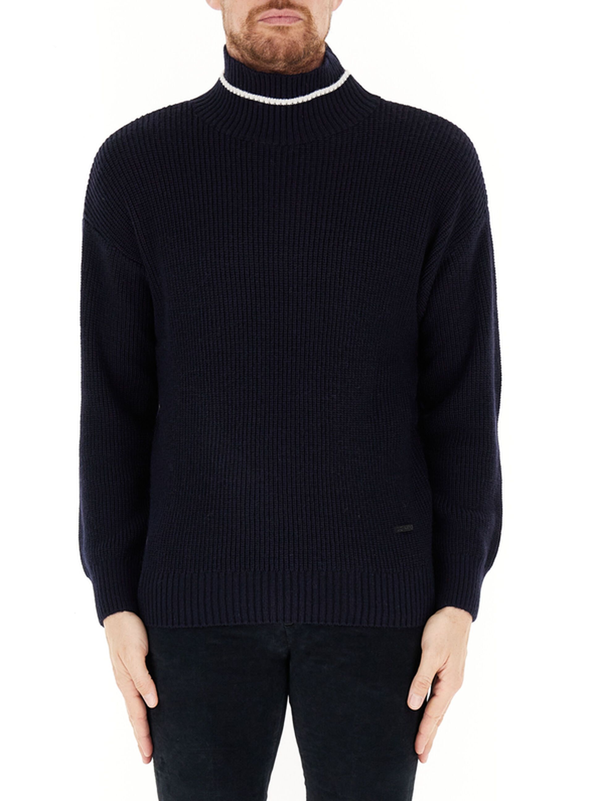 Maglione misto lana