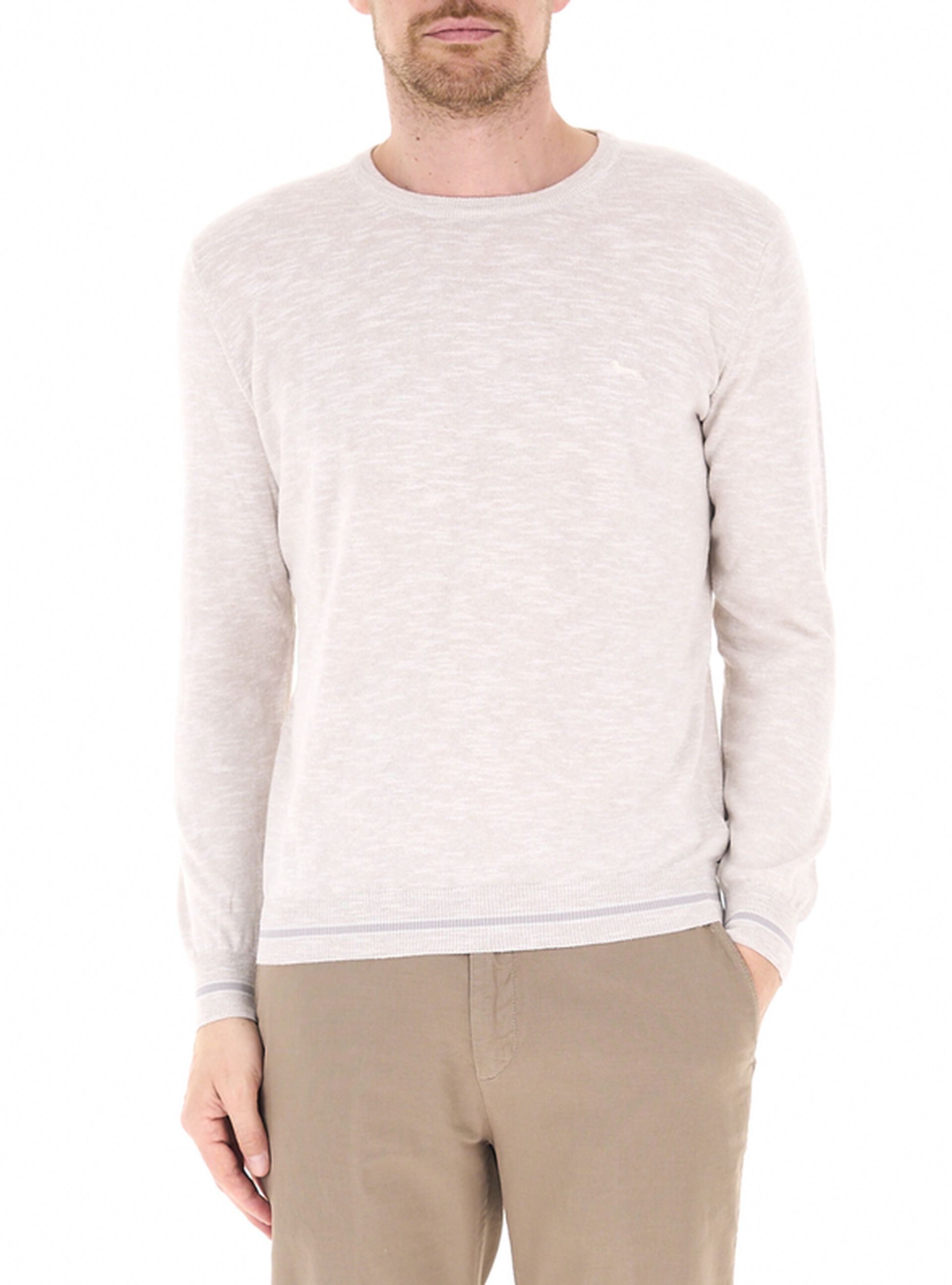 Maglia misto lino
