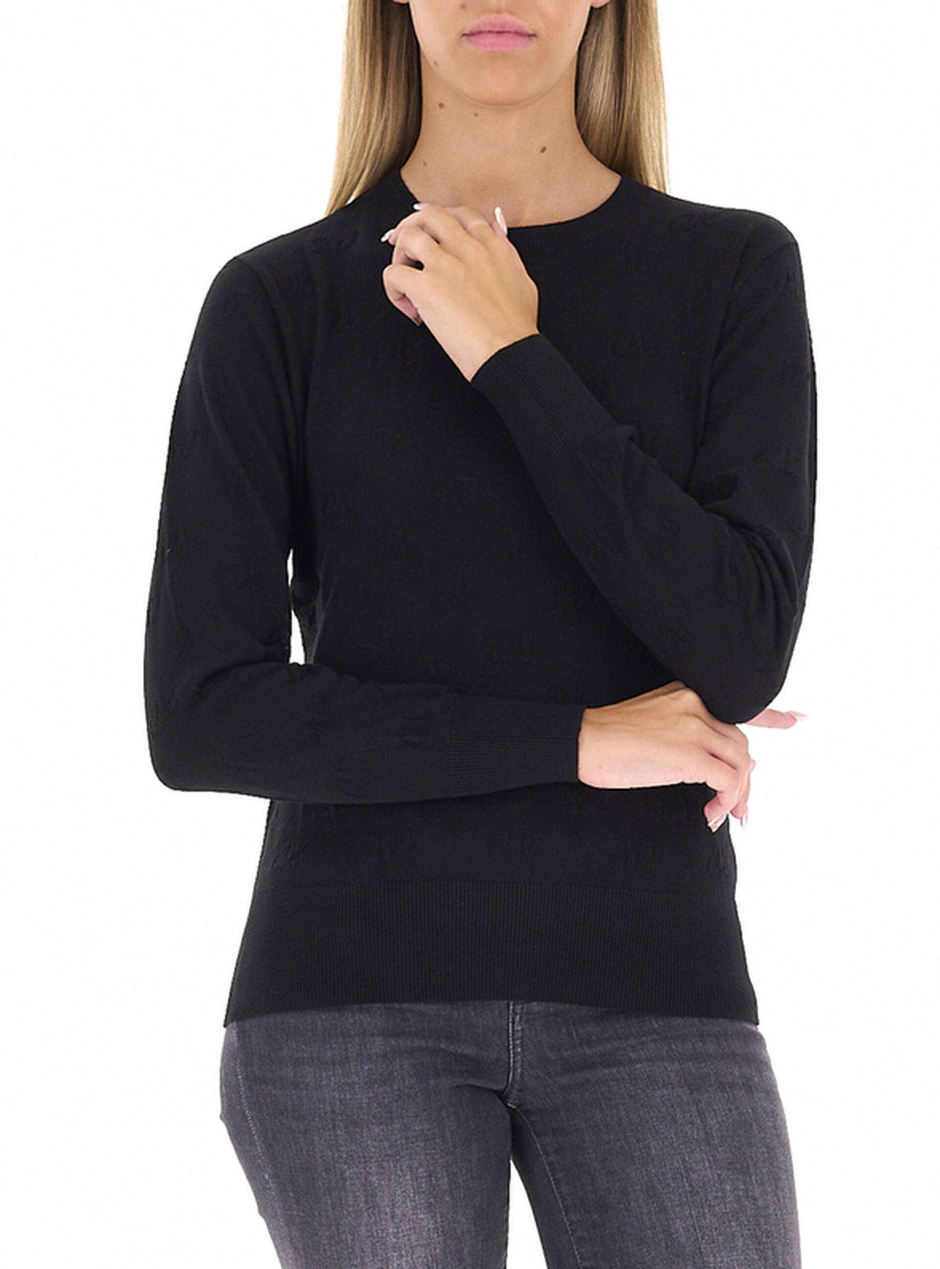 Maglione misto viscosa