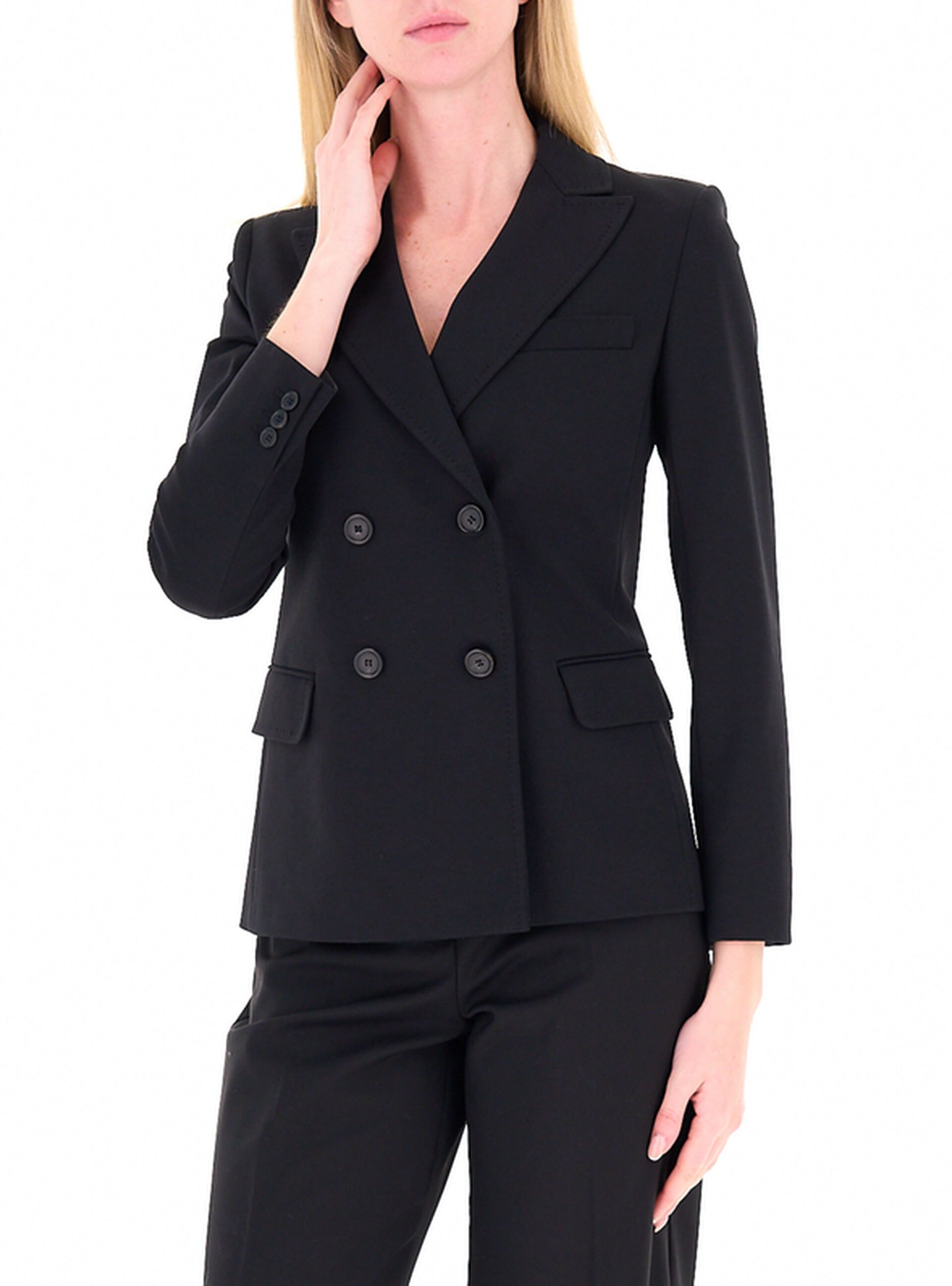 Blazer in jersey
