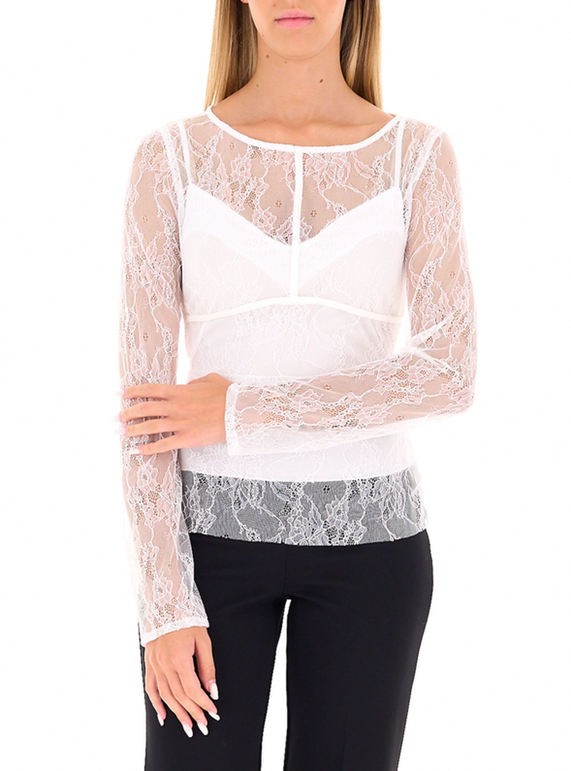 Blusa in pizzo