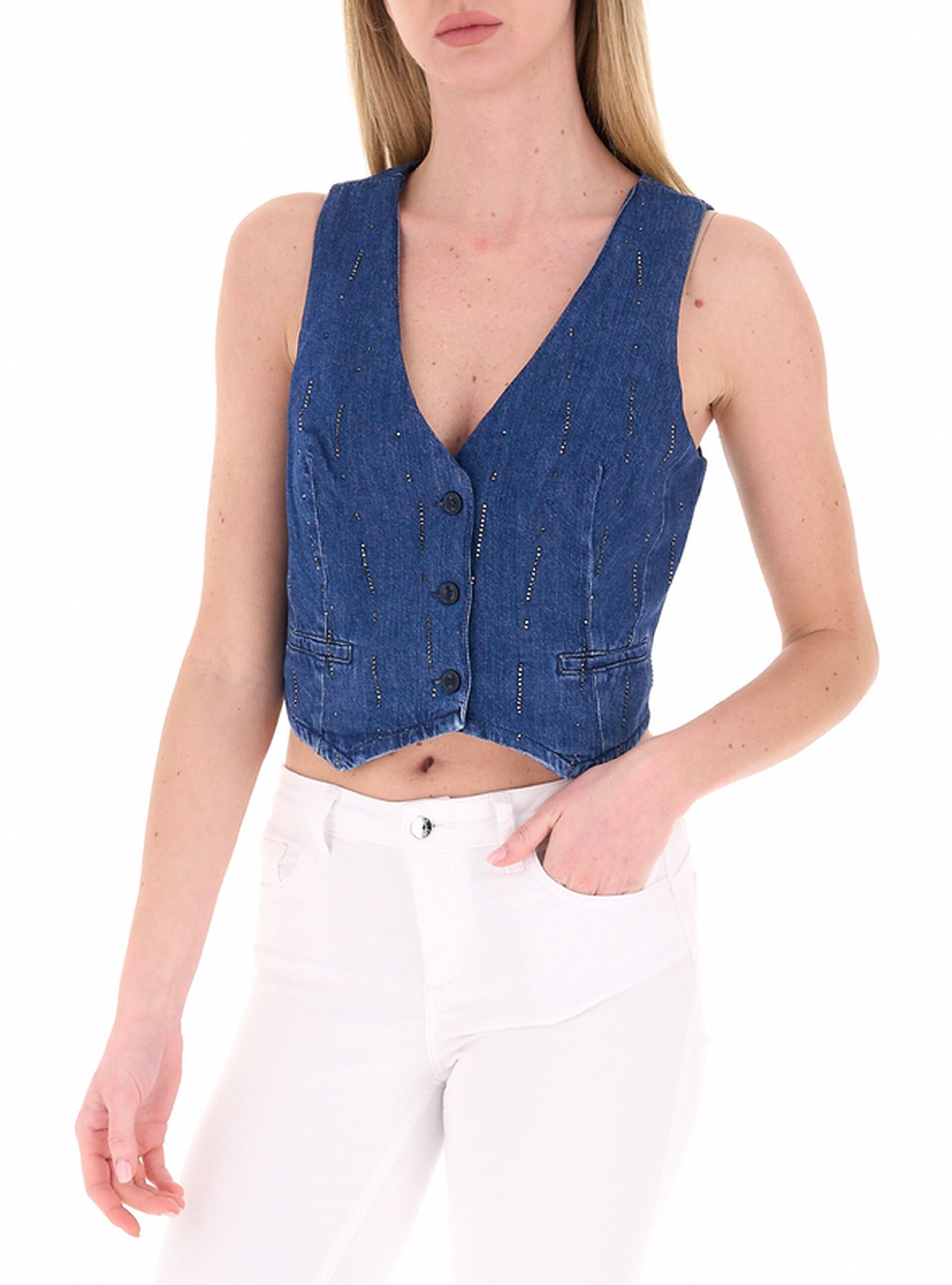 Gilet in jeans