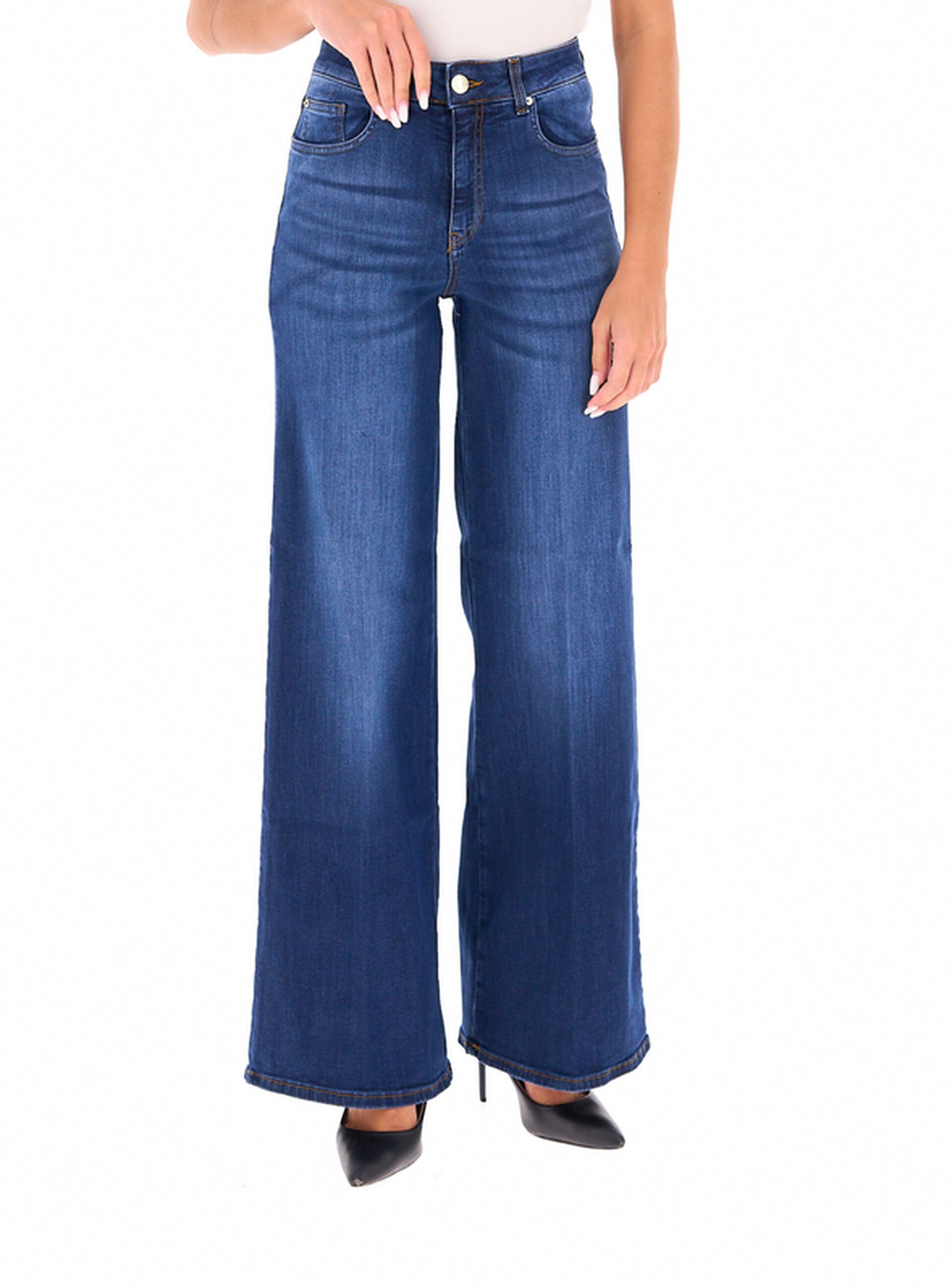 Jeans a palazzo