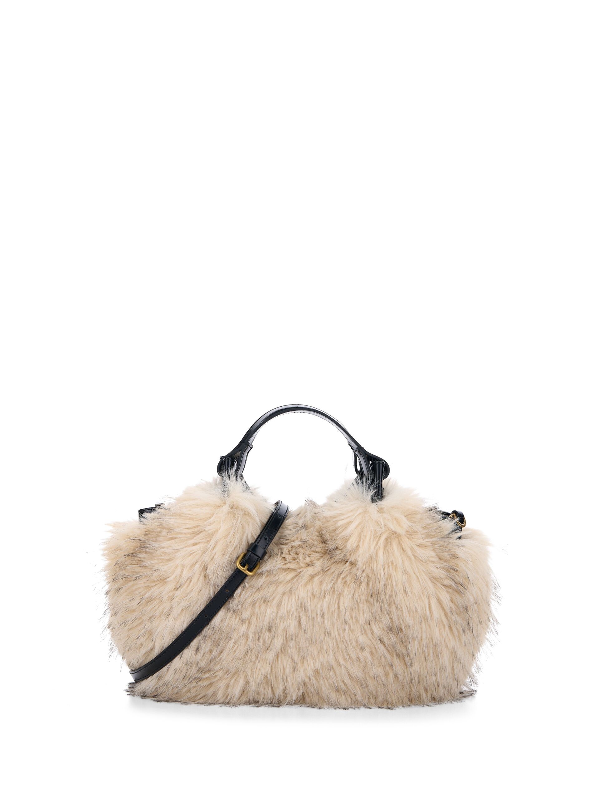 Borsa finta pelliccia