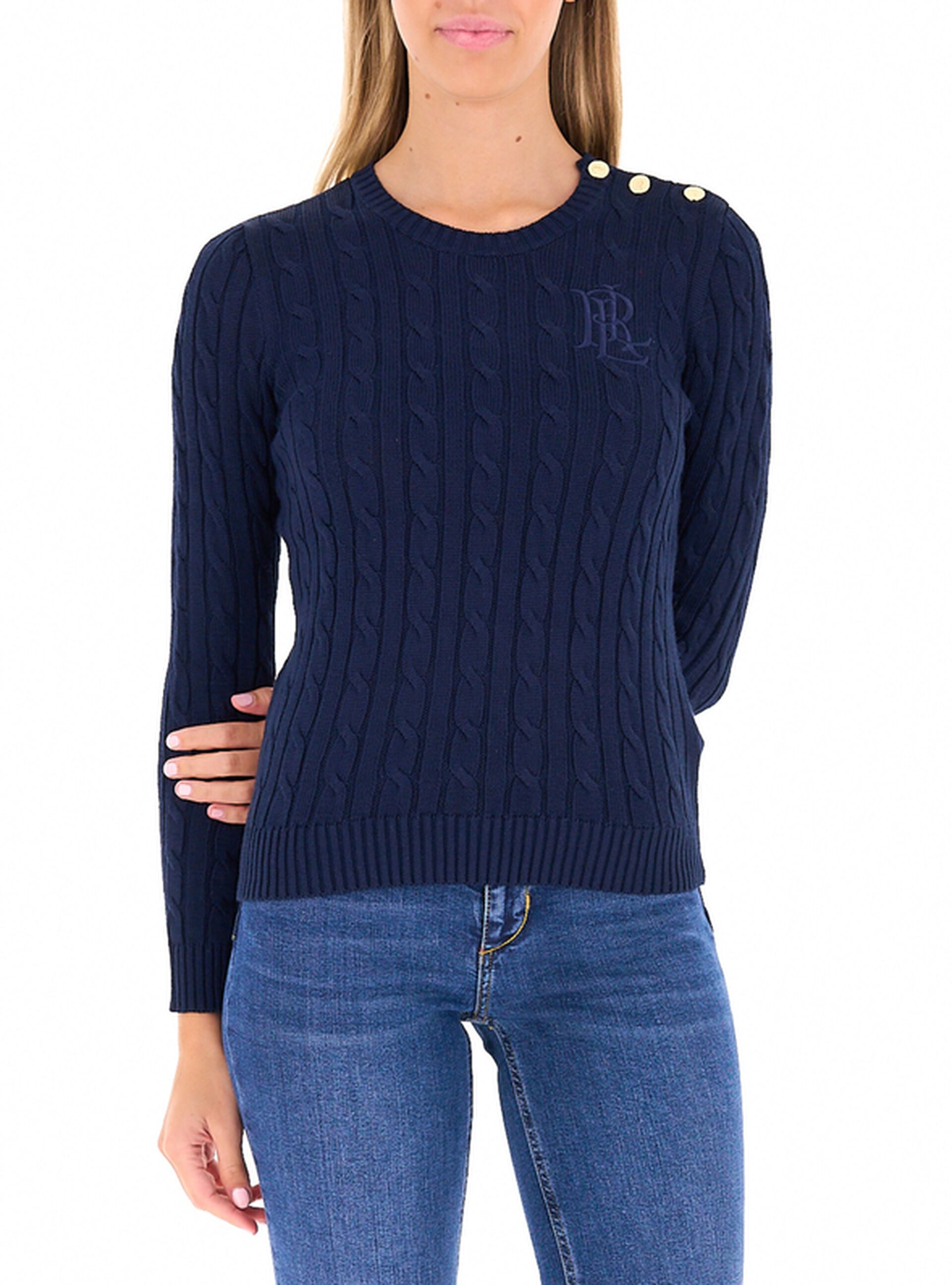 Maglione a trecce
